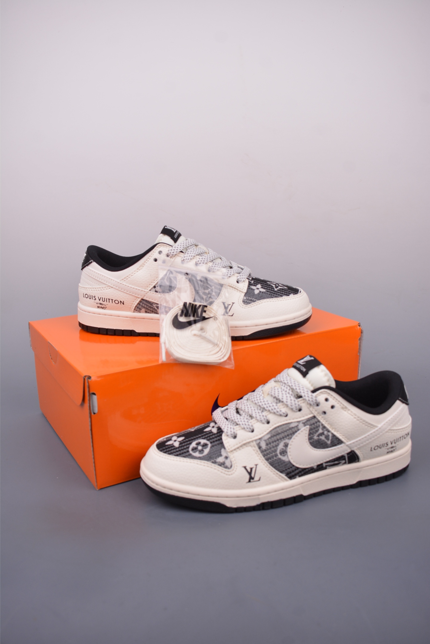 Nike SB Dunk Low LV联名 解构抽绳鞋带 FC1688-229