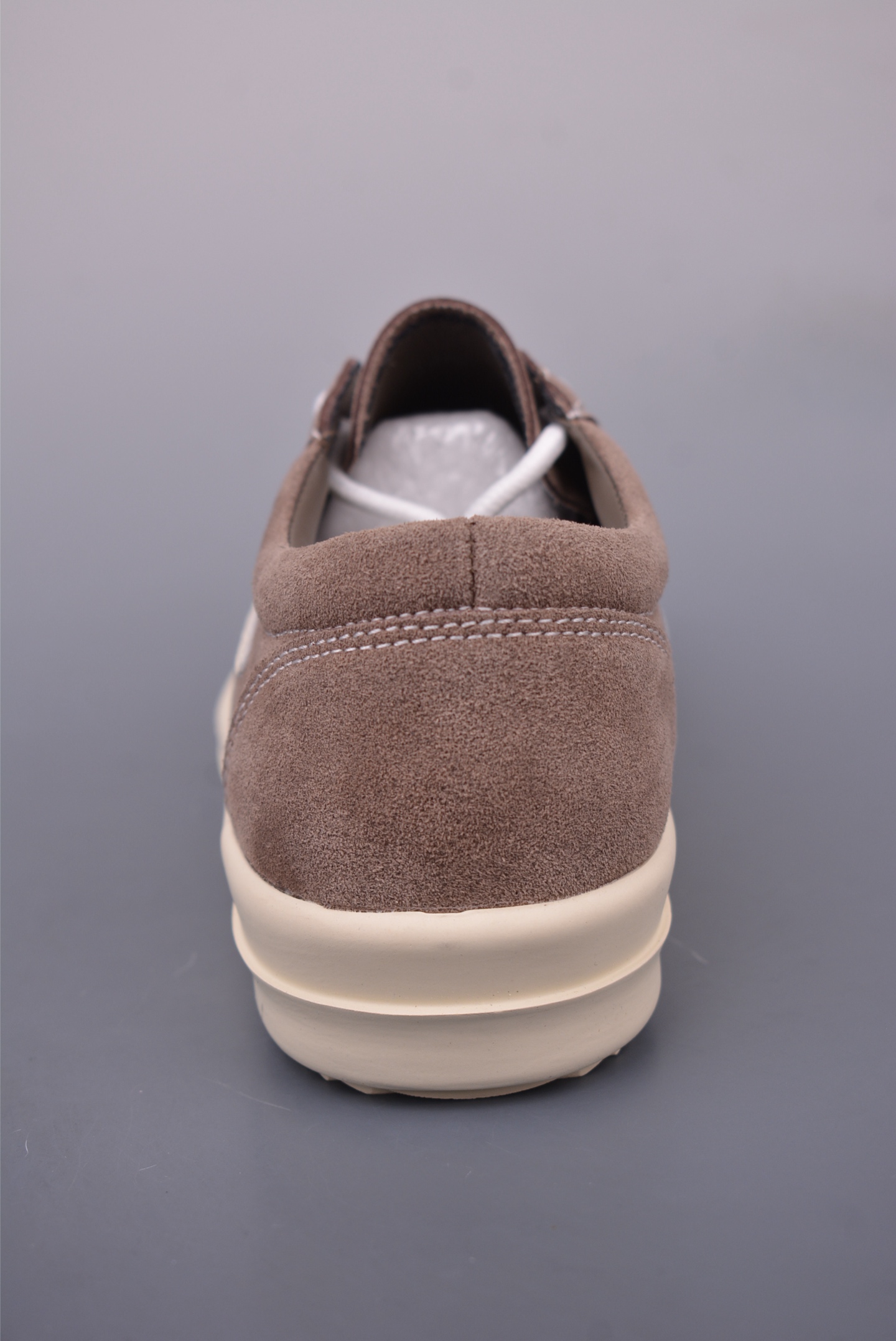 Rick Owens Hollywood Low-Top Sneakers - Suede Leather Lace-Up Round Toe 4 i1746752945635 4750 0 3