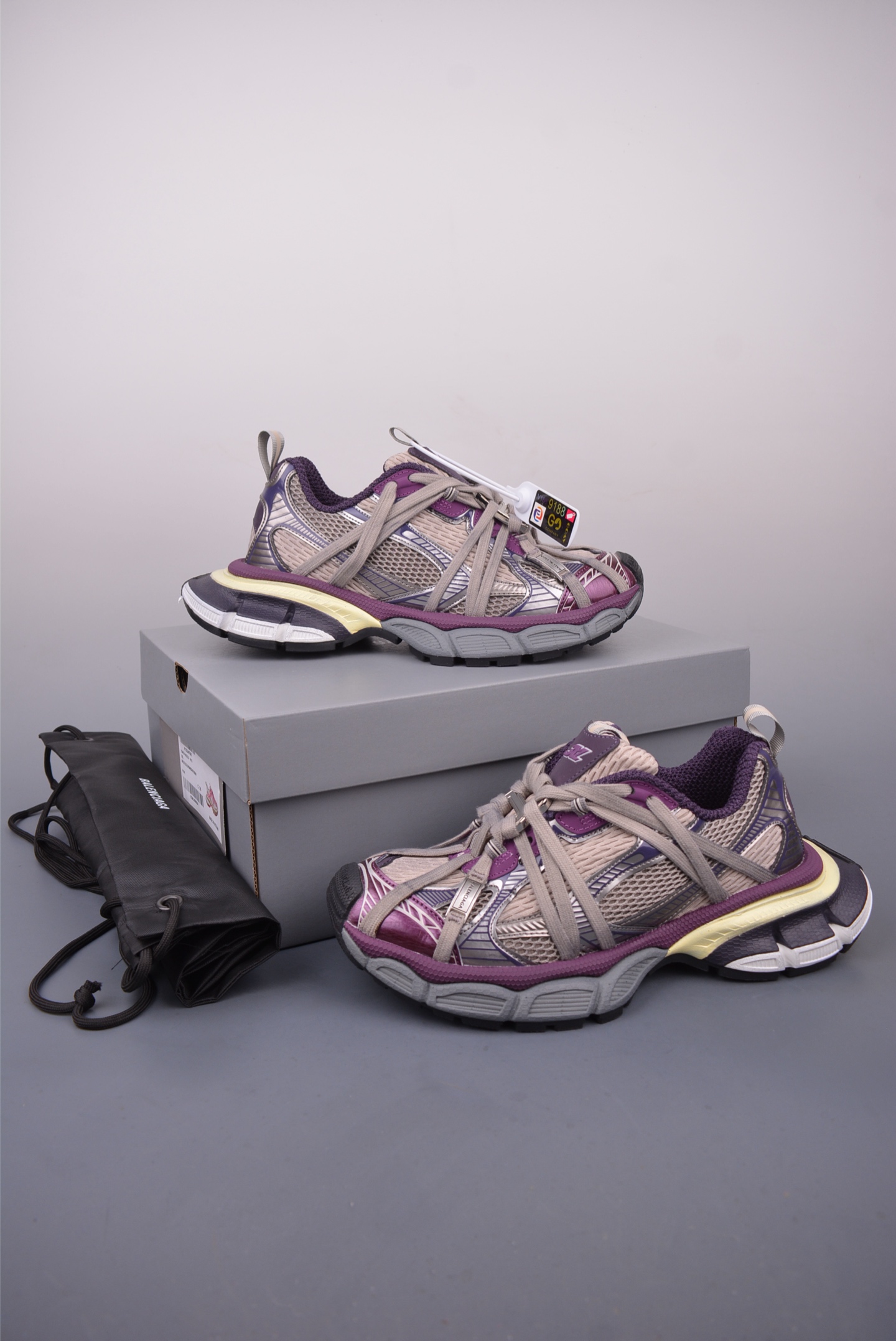 360 Balenciaga Phantom Sneaker 纯原版本 巴黎世家全新3XL绑带款潮流跑鞋