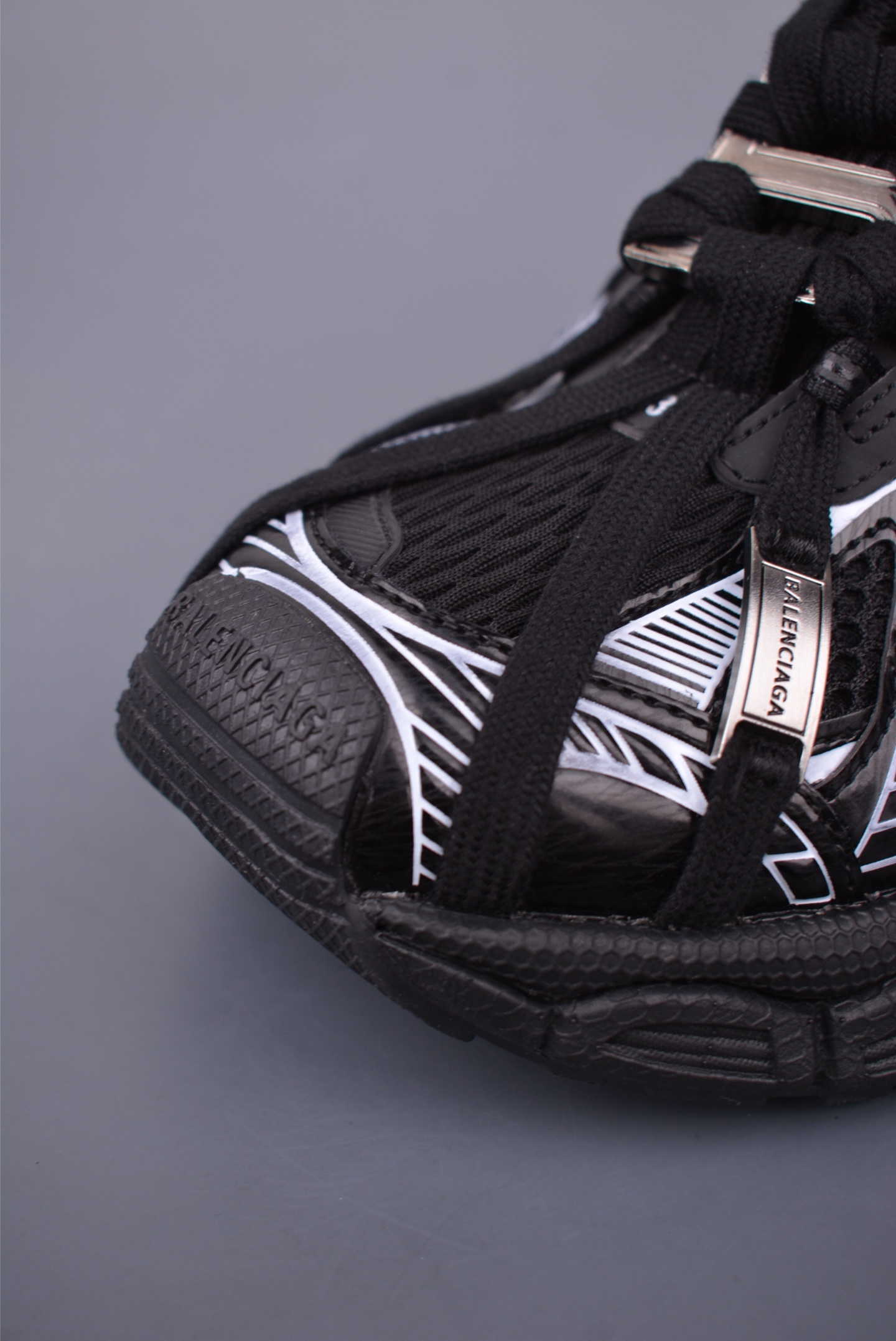 Balenciaga 3XL Sneakers - Black Lace-Up Running Shoes for Men and Women 6 i1746917970926 1718 0 5