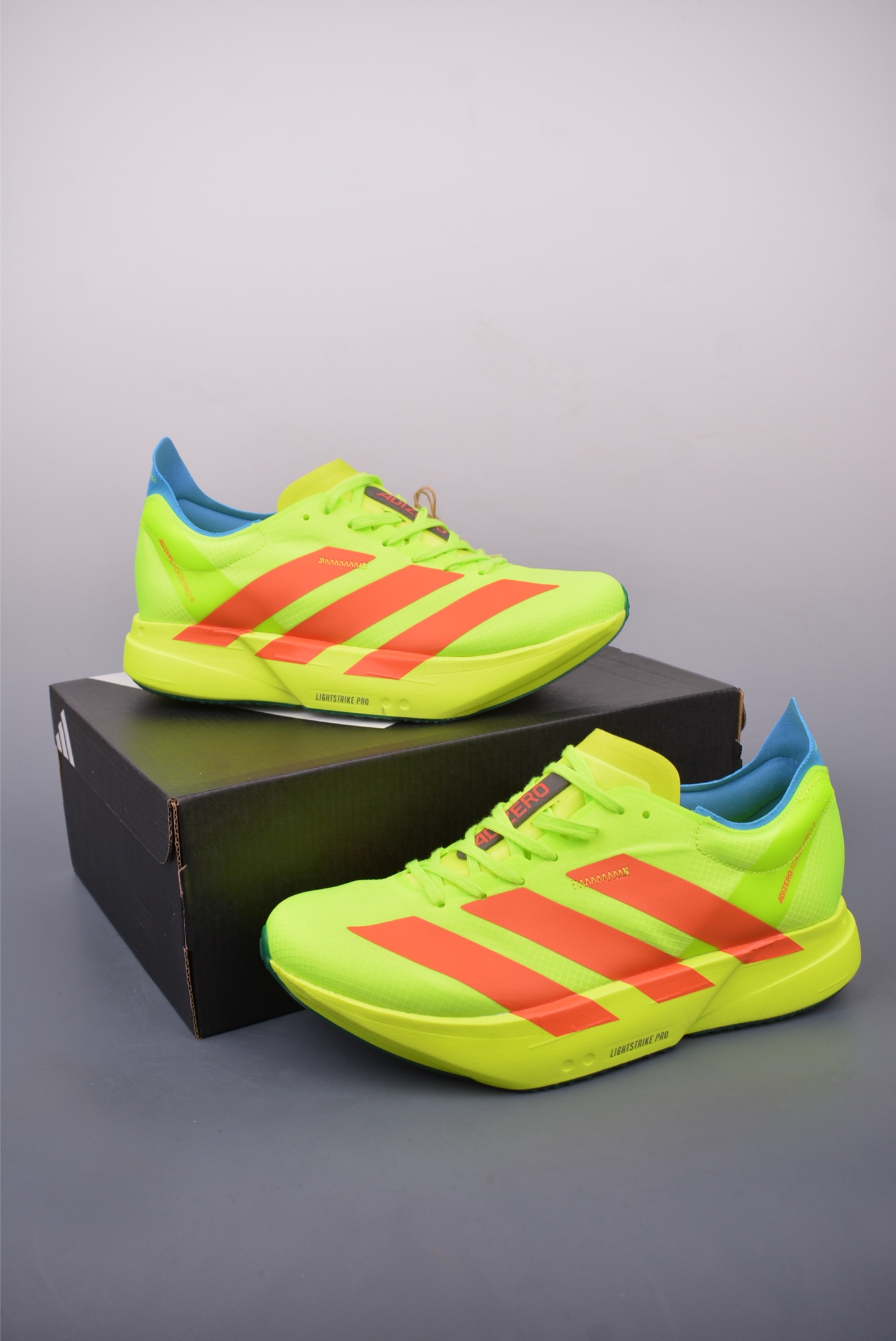 190 Adidas Adizero Pro Evo 4 M 全掌碳板 阿迪超轻透气缓震跑鞋 JQ1571
