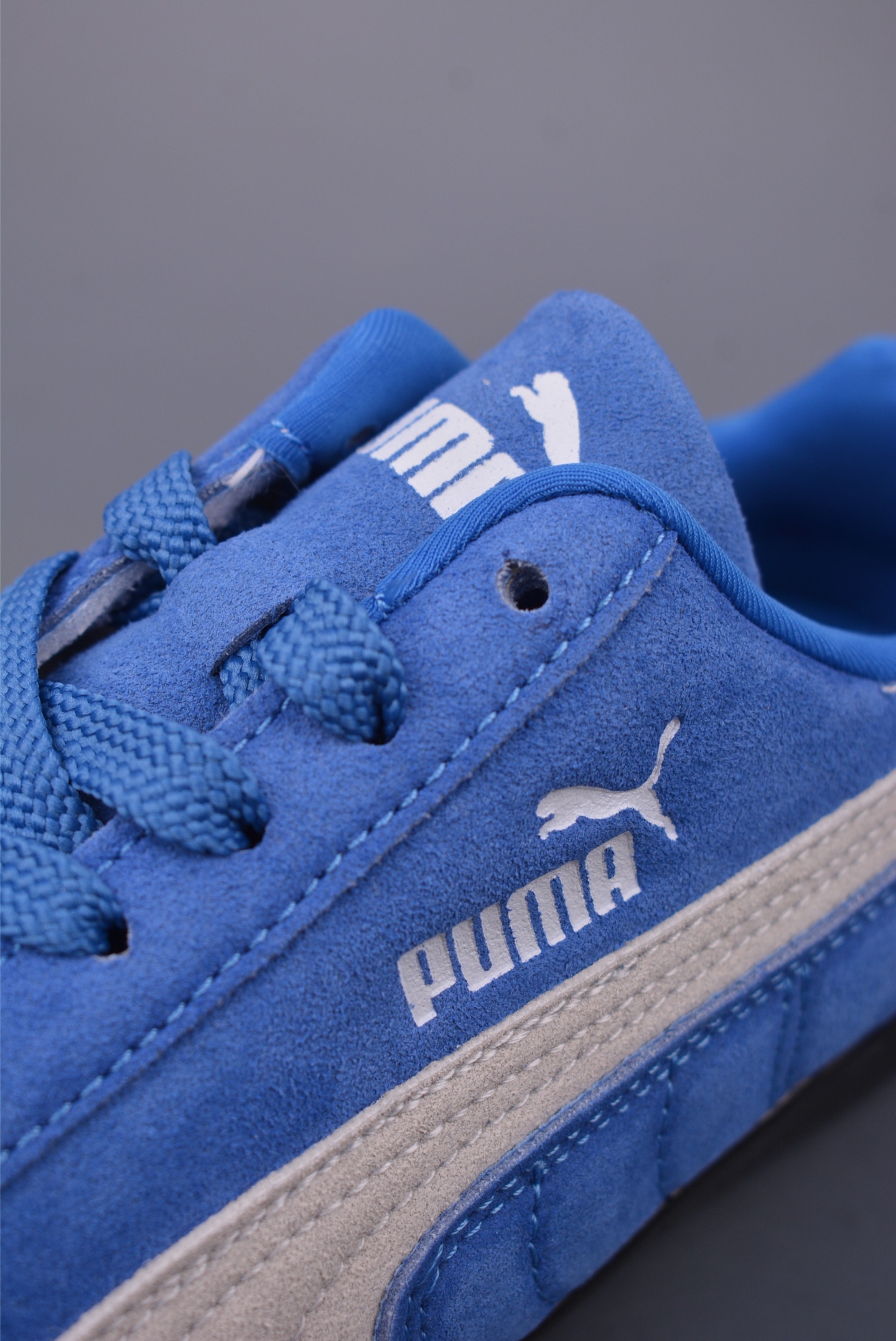 Puma Speedcat Racing Shoes - Retro Style and Comfortable Fit - Blue Suede 7 i1746963632873 5617 0 6