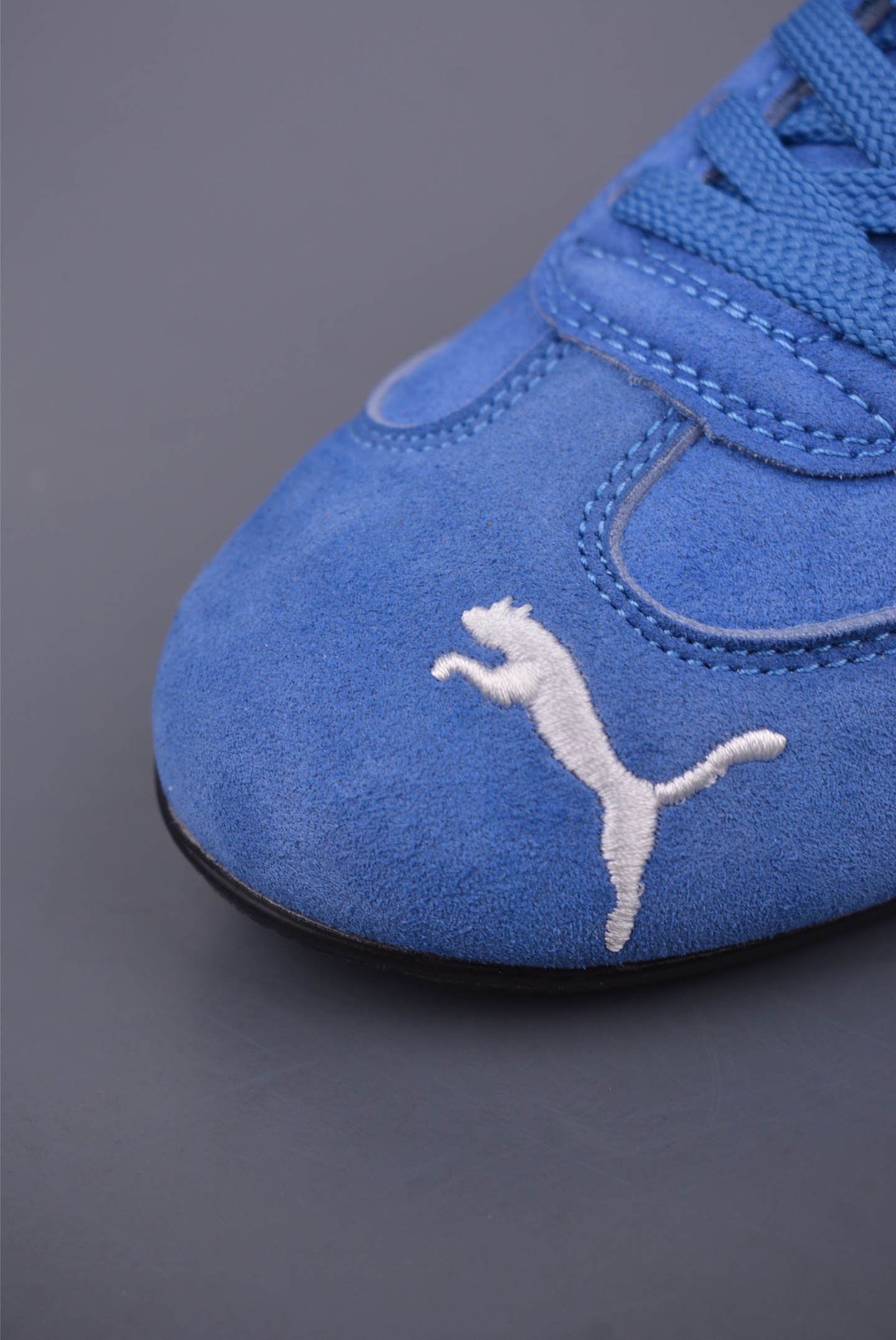Puma Speedcat Racing Shoes - Retro Style and Comfortable Fit - Blue Suede 6 i1746963632883 6935 0 5