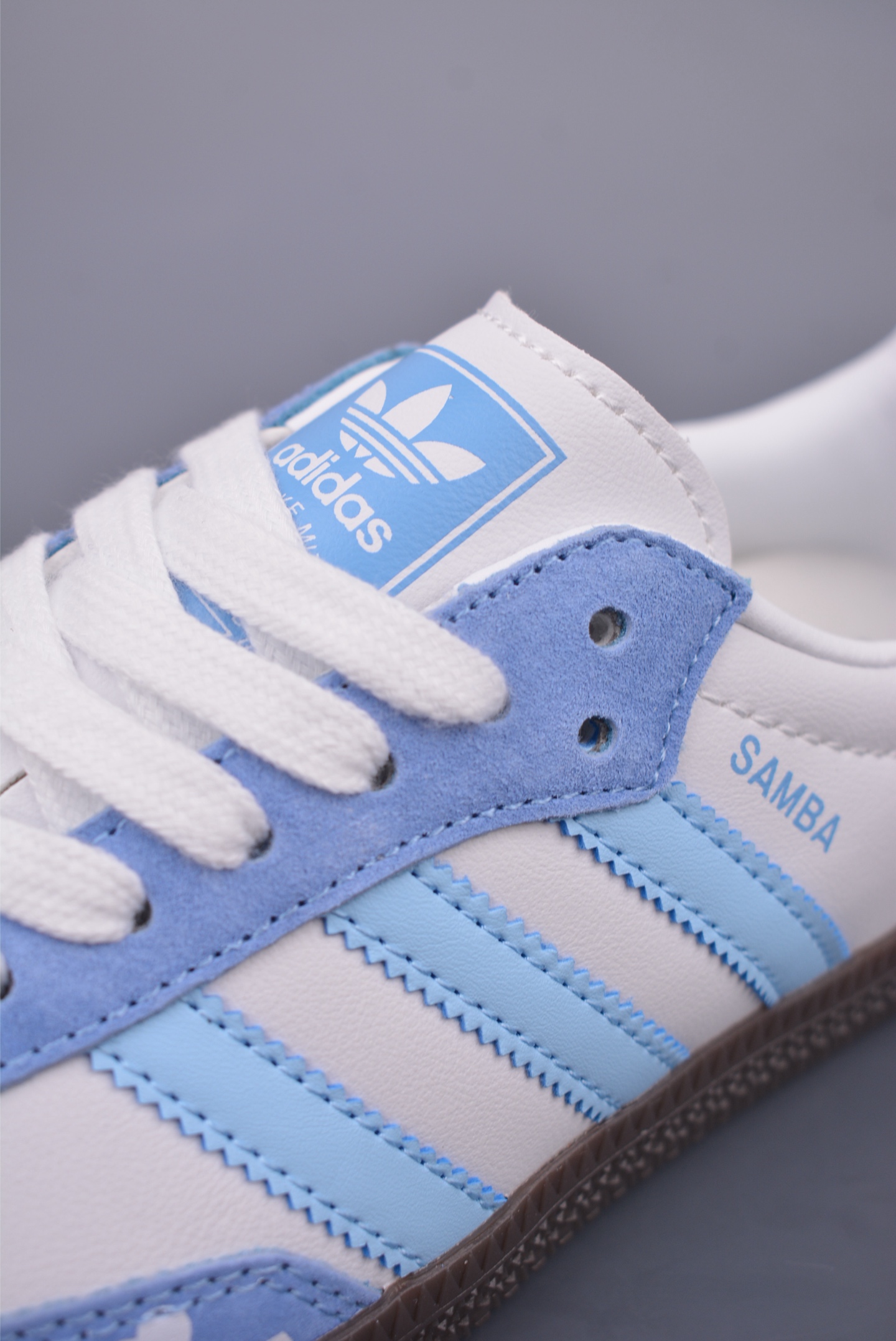 Adidas Samba OG Casual Sneakers - White/Blue, Heart Pattern, Perfect Fit 7 i1746991968973 3612 0 6
