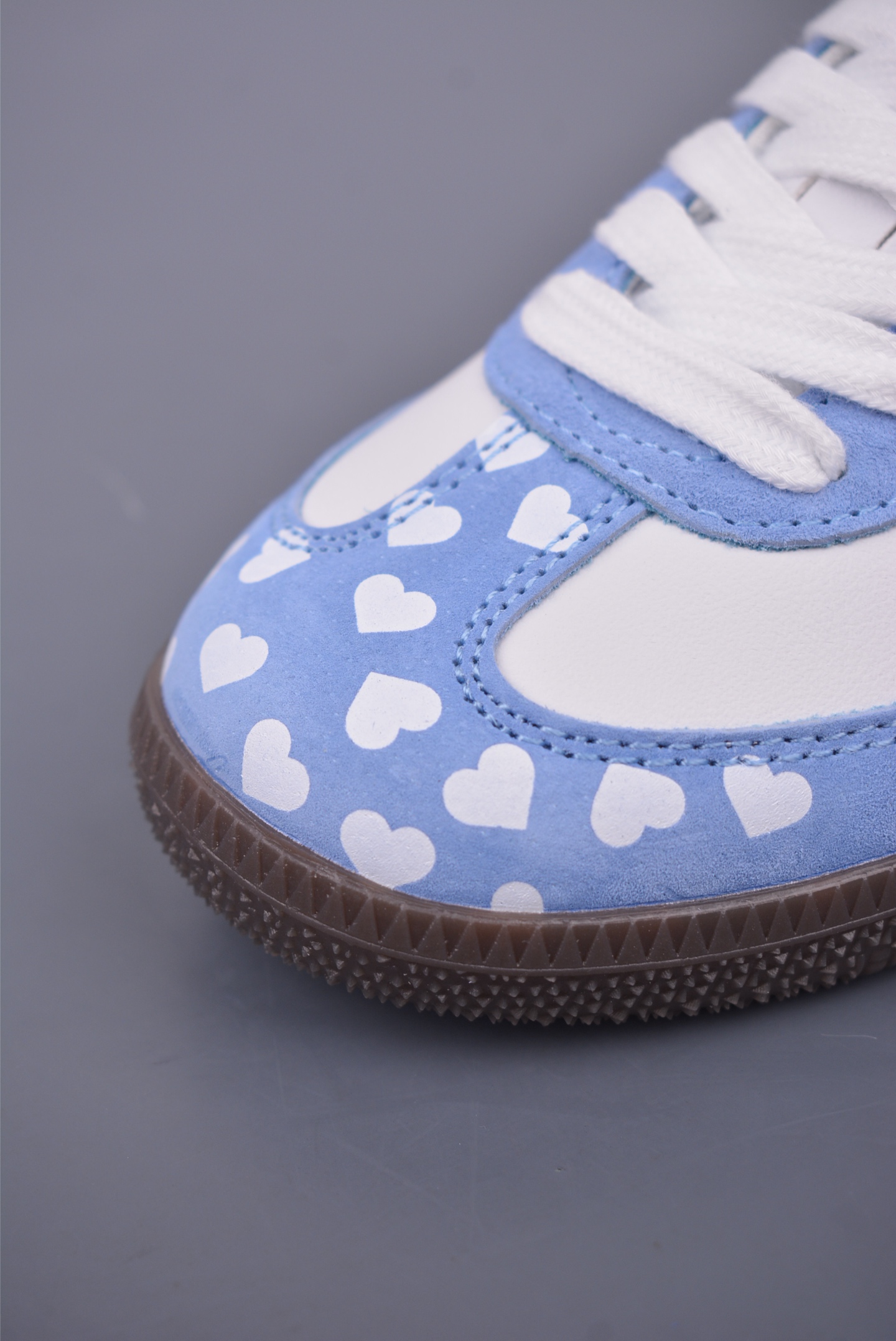 Adidas Samba OG Casual Sneakers - White/Blue, Heart Pattern, Perfect Fit 6 i1746991971191 7194 0 5