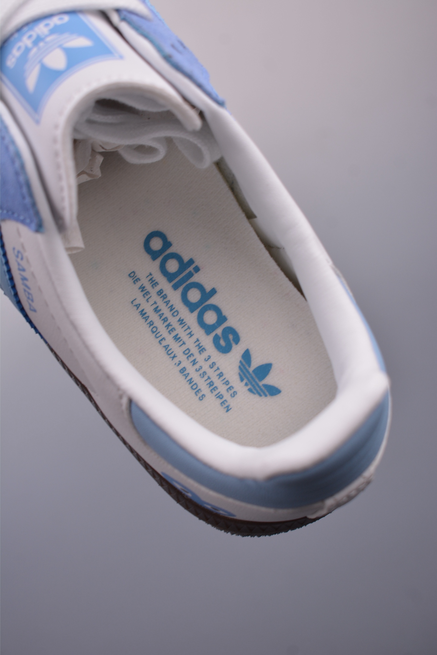 Adidas Samba OG Casual Sneakers - White/Blue, Heart Pattern, Perfect Fit 9 i1746991971233 2002 0 8