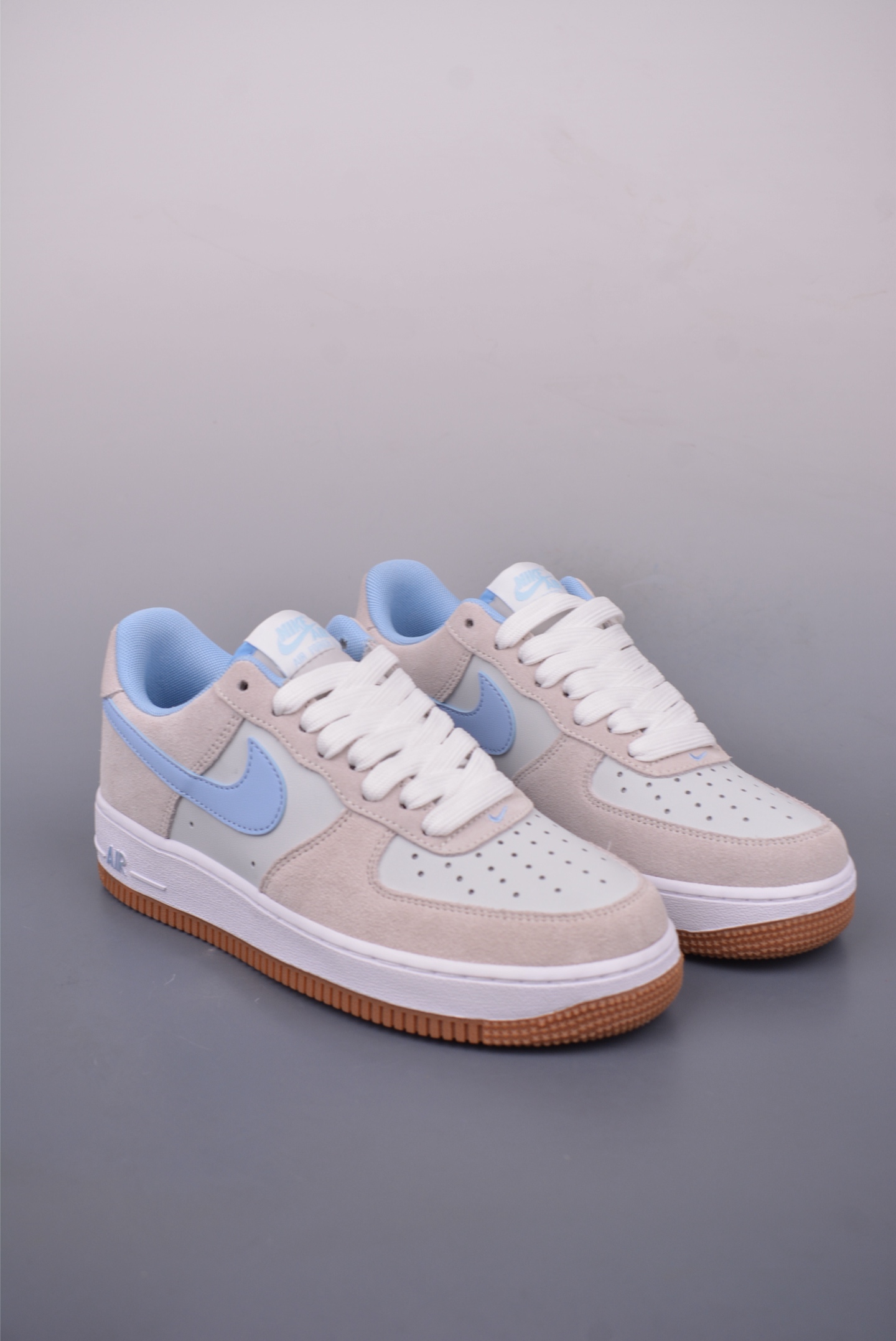 Nike Air Force 1 Low Grey Blue, Premium Materials & Honeycomb Cushioning 1 i1746993175913 382 0 0