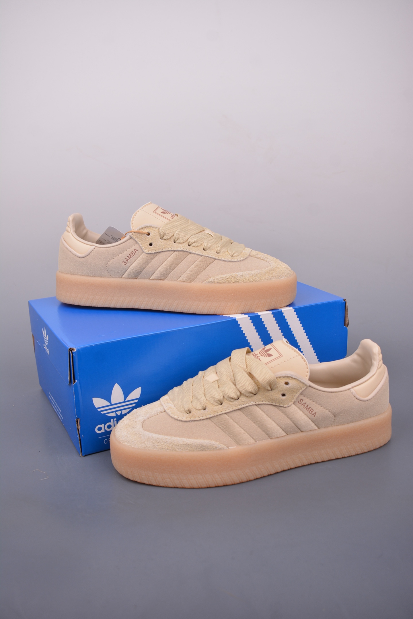 Adidas Samba Valentine's Day Cream White Casual Thick Sole Sneakers 5 i1746993626494 5534 0 4