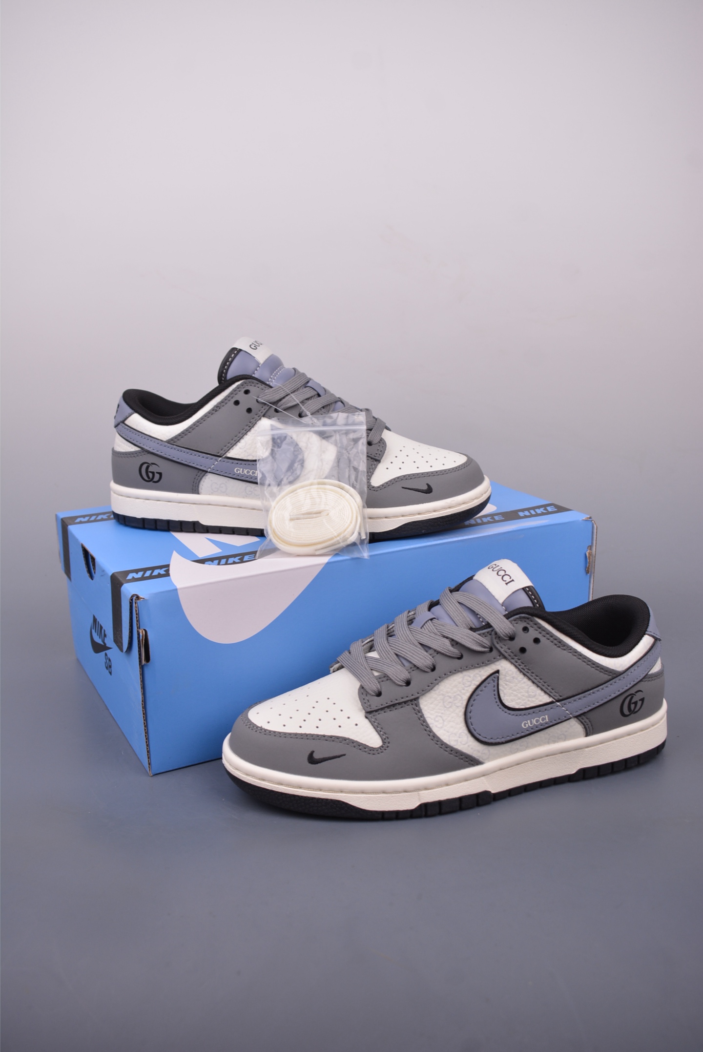 Nike SB Dunk Low Gucci Collab Premium Leather Sneakers - FX1588 5 i1746994257080 8852 0 4