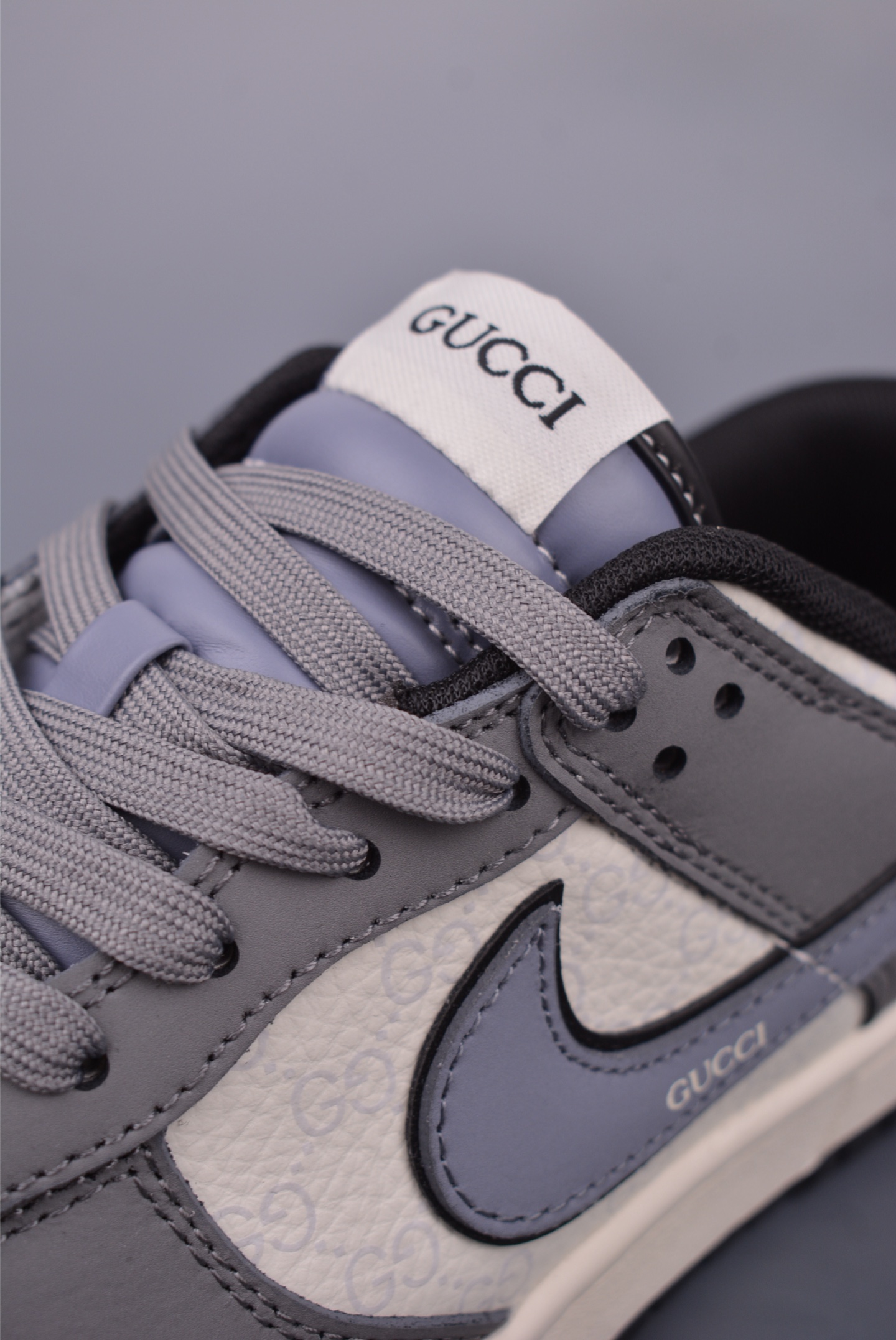 Nike SB Dunk Low Gucci Collab Premium Leather Sneakers - FX1588 7 i1746994259830 4739 0 6