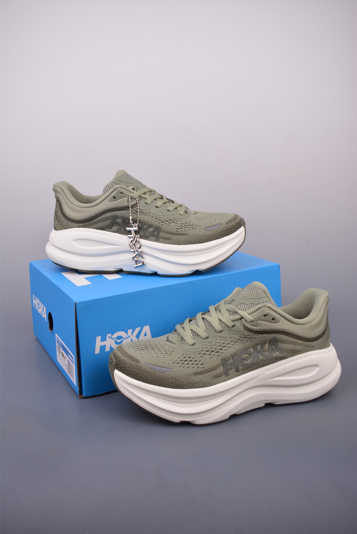 Z HOKA ONE ONE Bondi 9 WIDE 邦迪九代舒适防滑耐磨低帮休闲跑步鞋 1162011