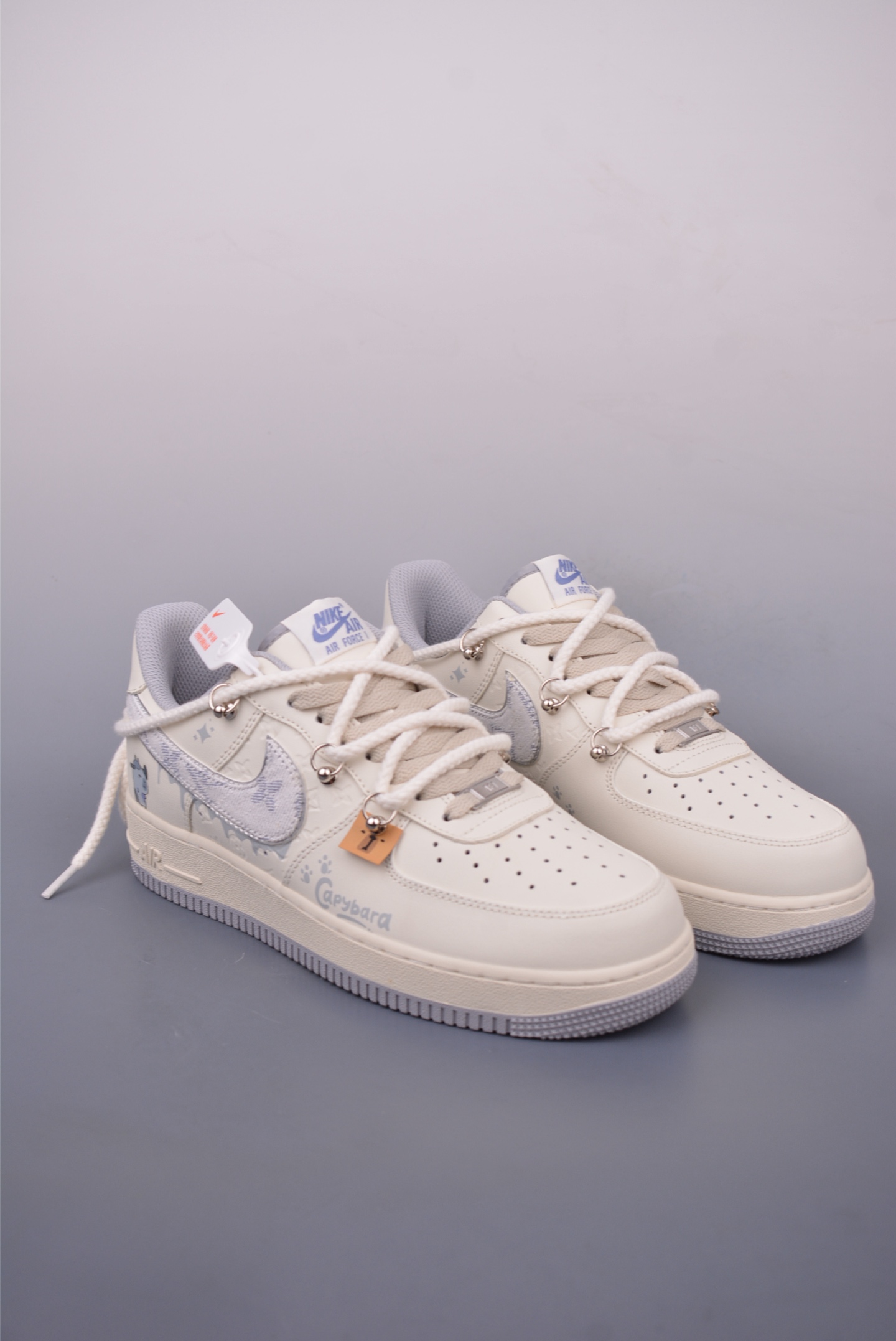 260 Nike Air Force 1 Low 卡皮巴拉解构鞋带 LV0506-220