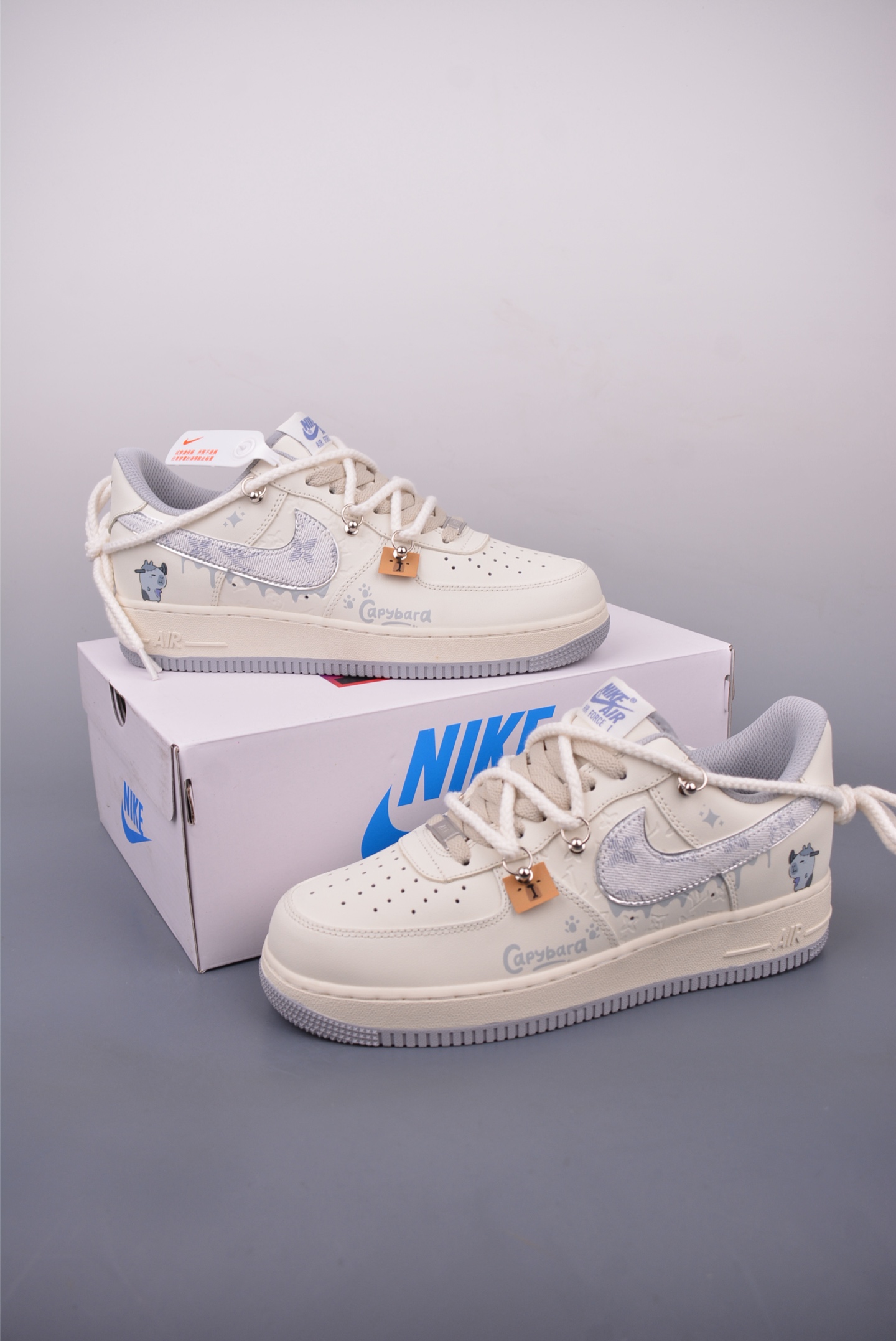 260 Nike Air Force 1 Low 卡皮巴拉解构鞋带 LV0506-220