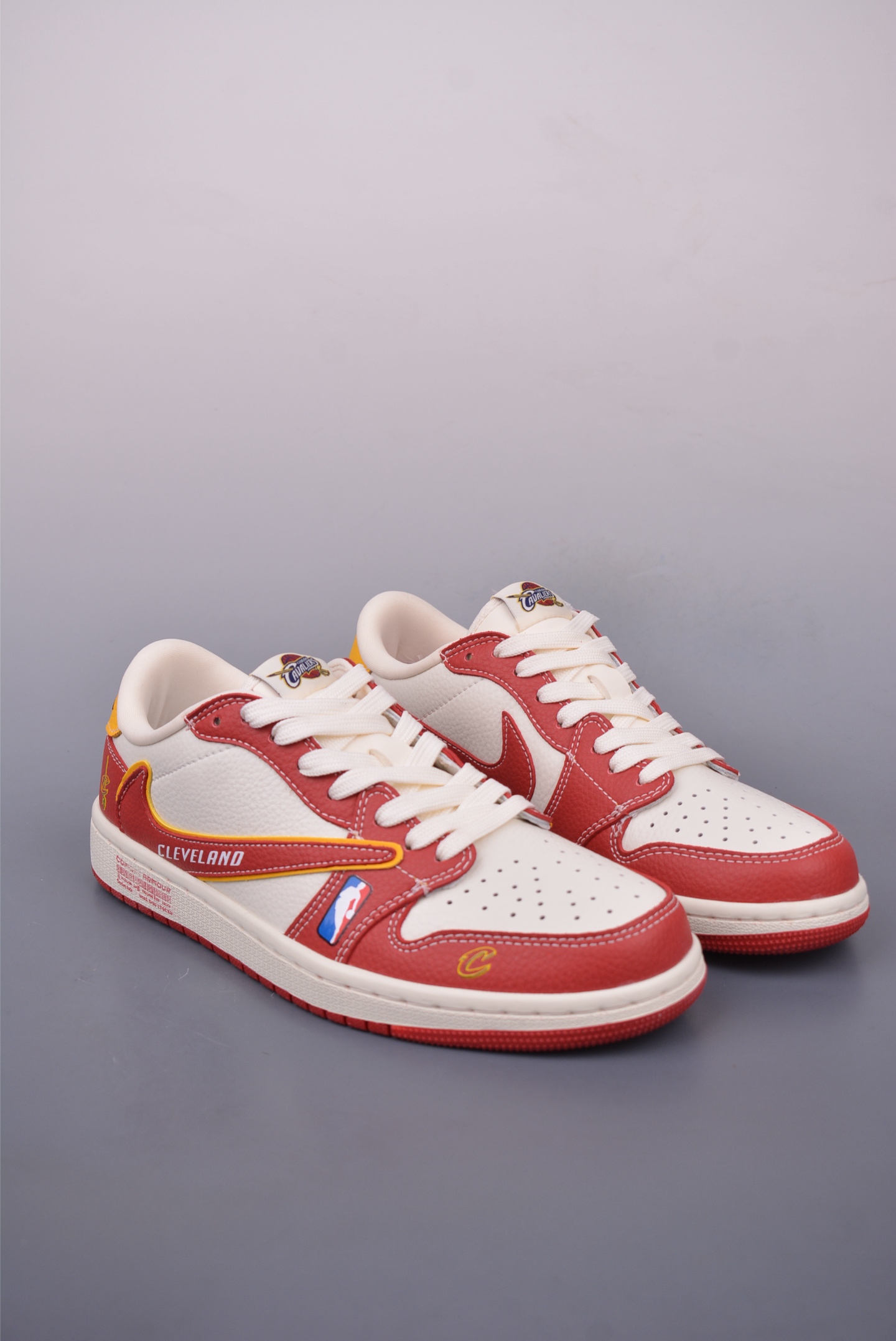 280 Fragment x Travis Scott x NBA Air Jordan 1 Low 三方联名倒钩 SC9207-031