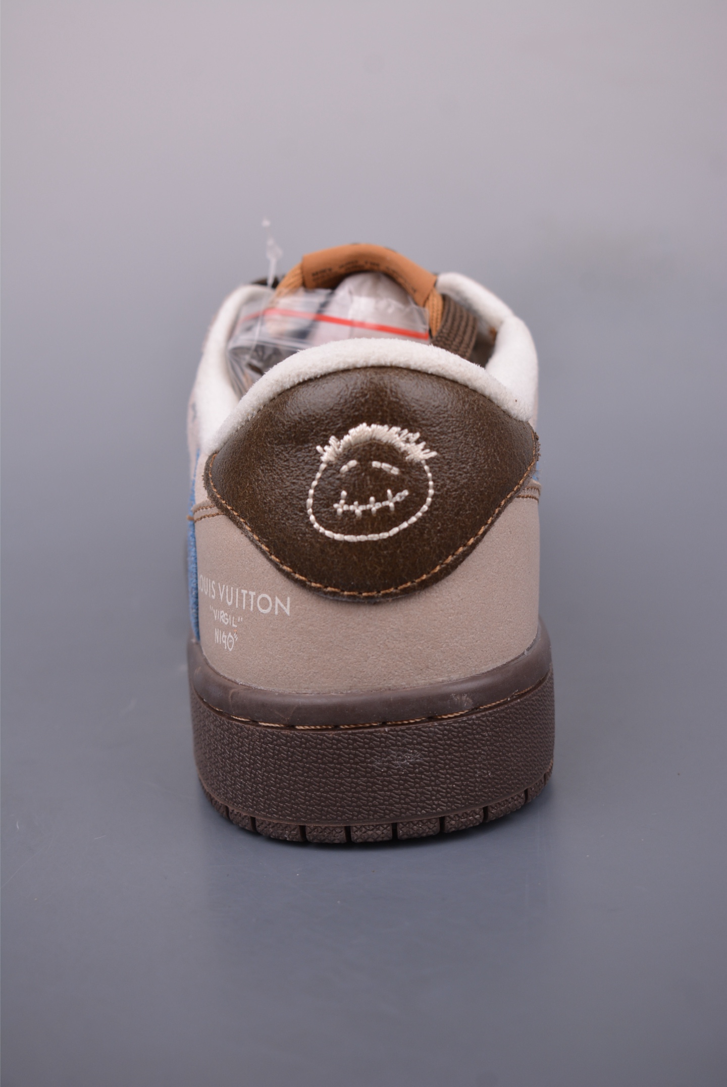 Fragment x Travis Scott x LV Air Jordan 1 Low 三方联名倒钩 CH6336-022