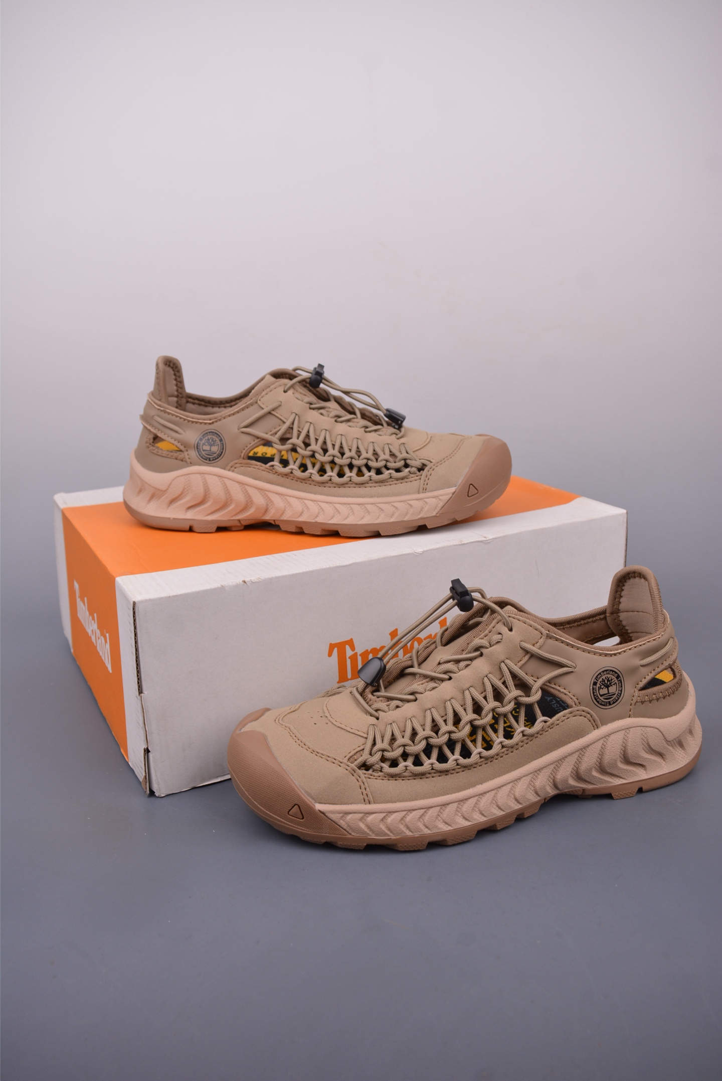 200 Timberland添柏岚/天伯伦 平底户外凉鞋 编织弹力溯溪涉水鞋 TB23066