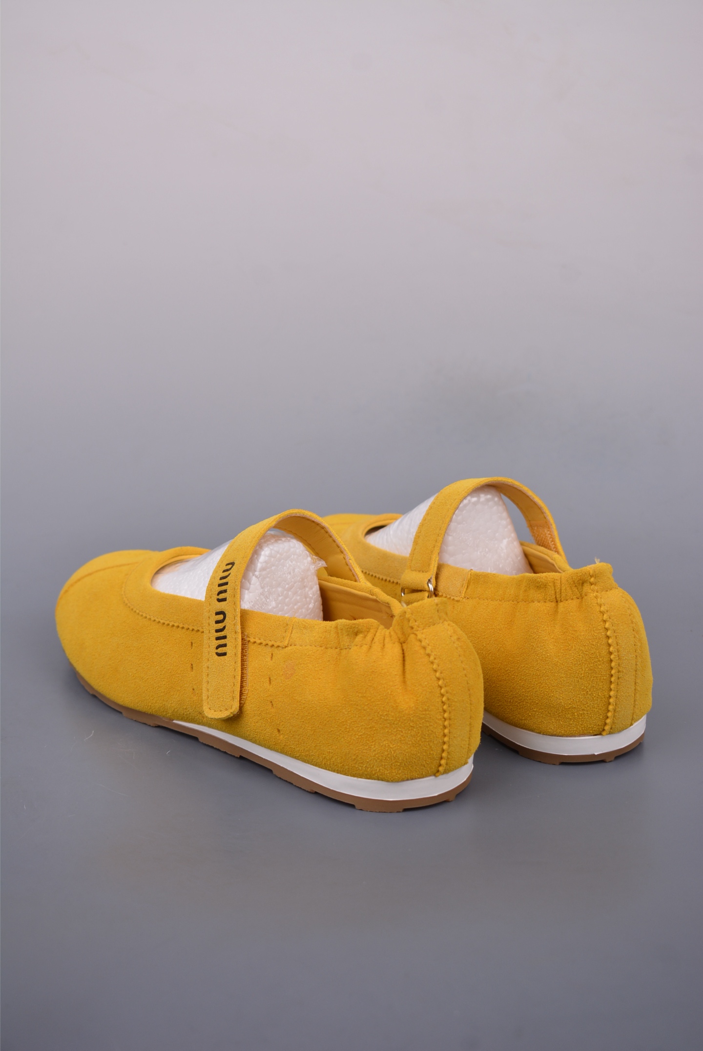 Miu Miu Mary Jane Flats - Mustard Suede Ankle Strap - Women's Size 35-40 3 i1747127357421 9880 0 1