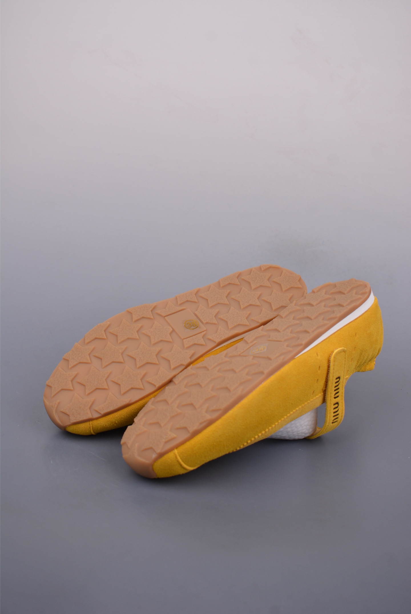 Miu Miu Mary Jane Flats - Mustard Suede Ankle Strap - Women's Size 35-40 4 i1747127358801 936 0 2