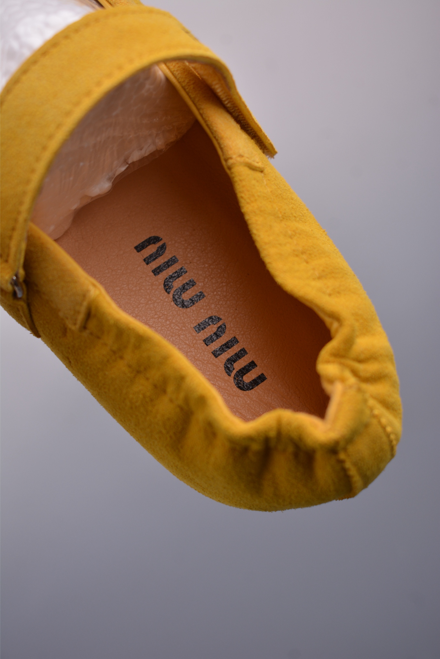 Miu Miu Mary Jane Flats - Mustard Suede Ankle Strap - Women's Size 35-40 10 i1747127358832 3309 0 8