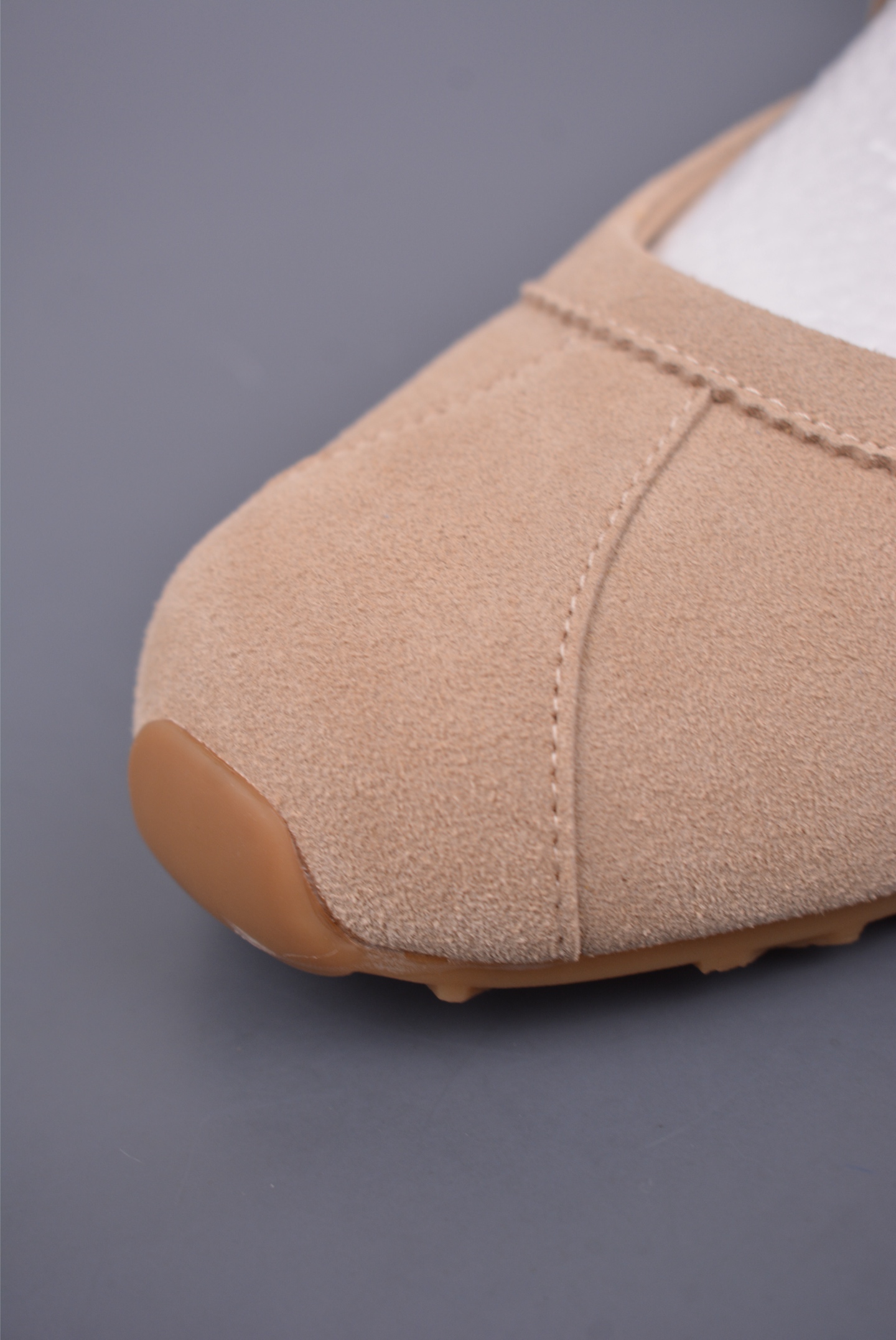 Miu Miu Women's Mary Jane Ballerina Flats Suede Beige Size 35-40 6 i1747127407017 3475 0 5