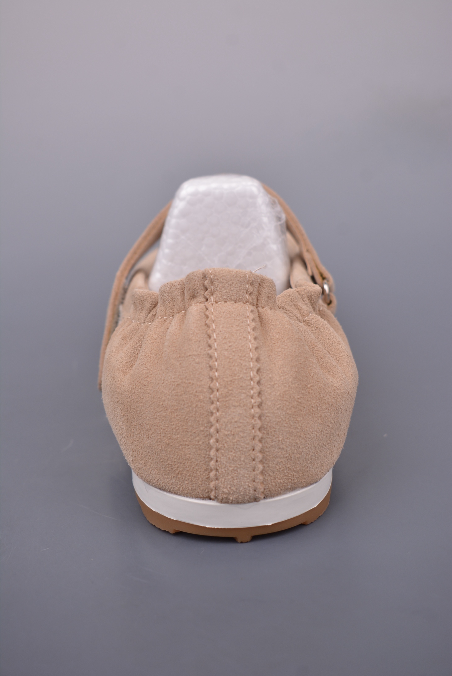 Miu Miu Women's Mary Jane Ballerina Flats Suede Beige Size 35-40 4 i1747127408249 6276 0 3