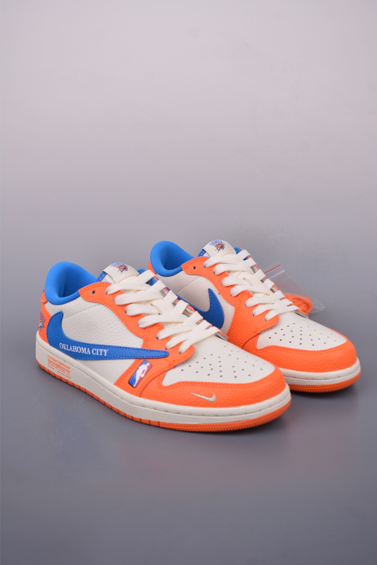 280 Fragment x Travis Scott x NBA Air Jordan 1 Low 三方联名倒钩 SC9207-032
