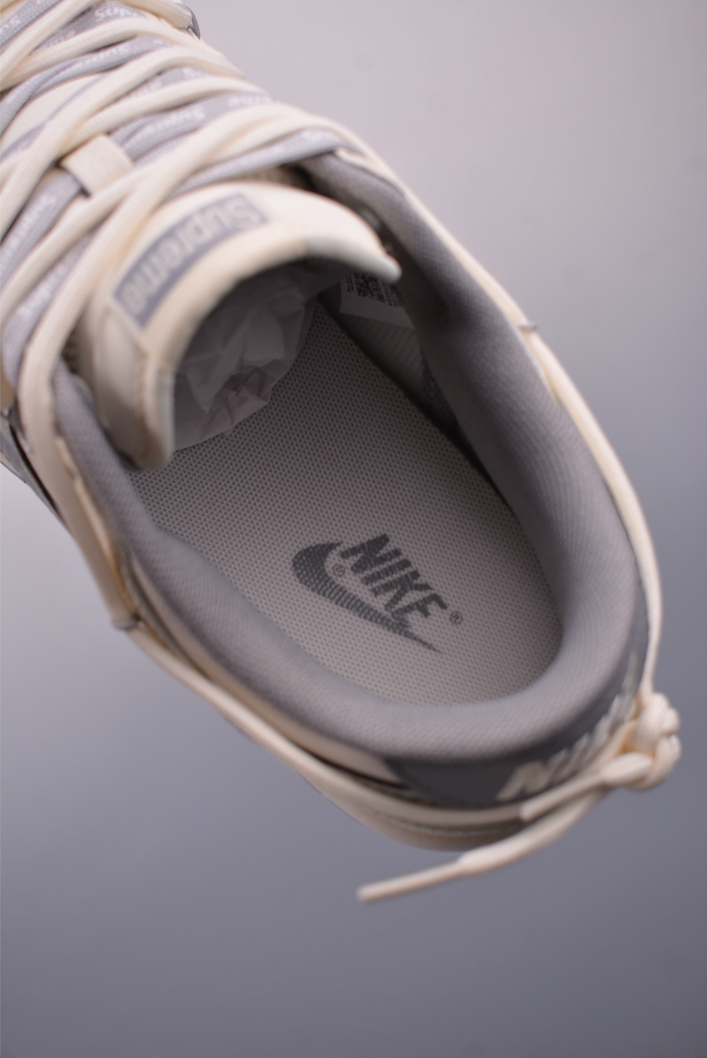 300 Nike SB Dunk Low SUPREME联名 解构抽绳鞋带 DM6868-086
