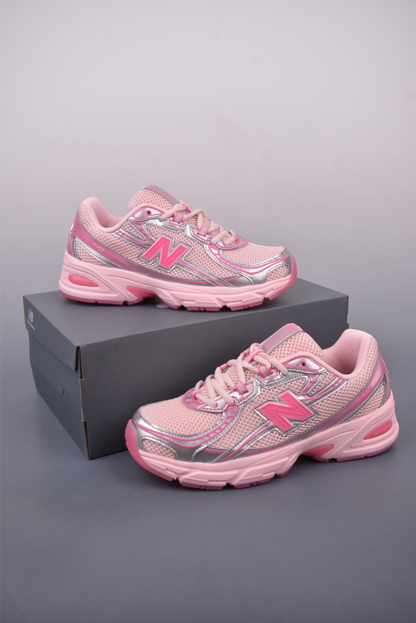 New Balance 740 Series Women's Retro Running Shoes - Pink 5 i1747224944521 7492 0 4