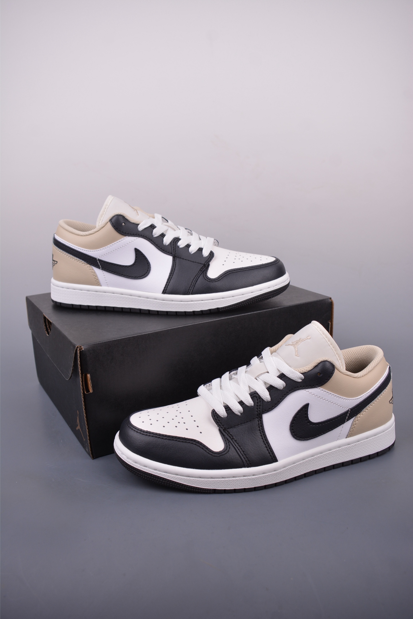 Air Jordan 1 Low Black Tan Leather Sneakers - Iconic Style and Comfort 5 i1747225078734 3170 0 4