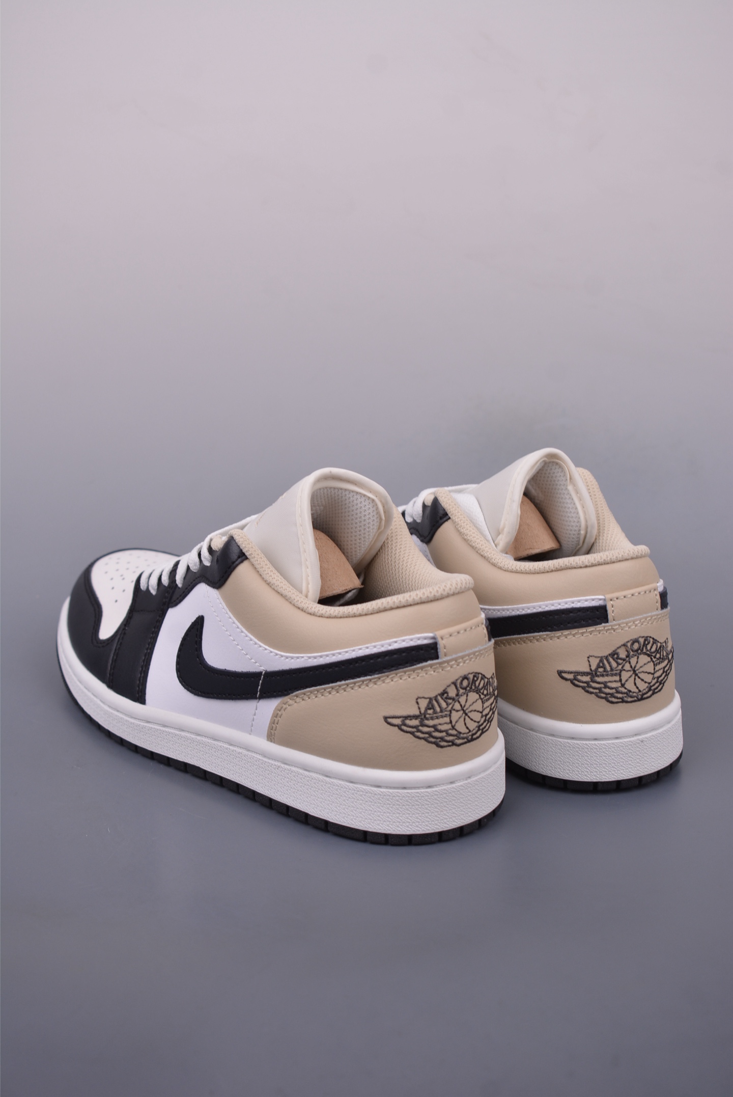 Air Jordan 1 Low Black Tan Leather Sneakers - Iconic Style and Comfort 2 i1747225080873 9147 0 1
