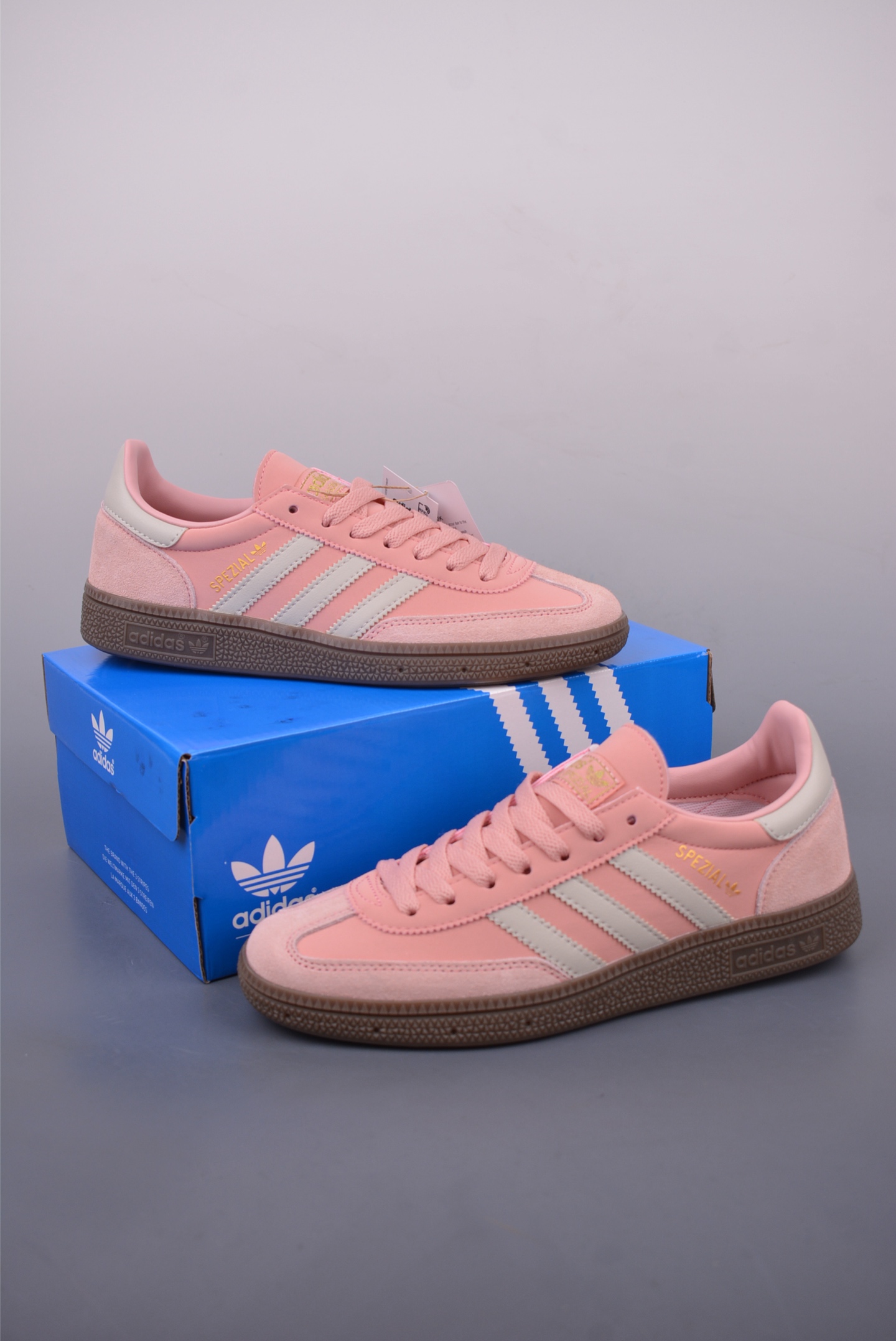 Adidas Handball Spezial Pink Retro Casual Sneakers - Classic Style 5 i1747225212375 2824 0 4