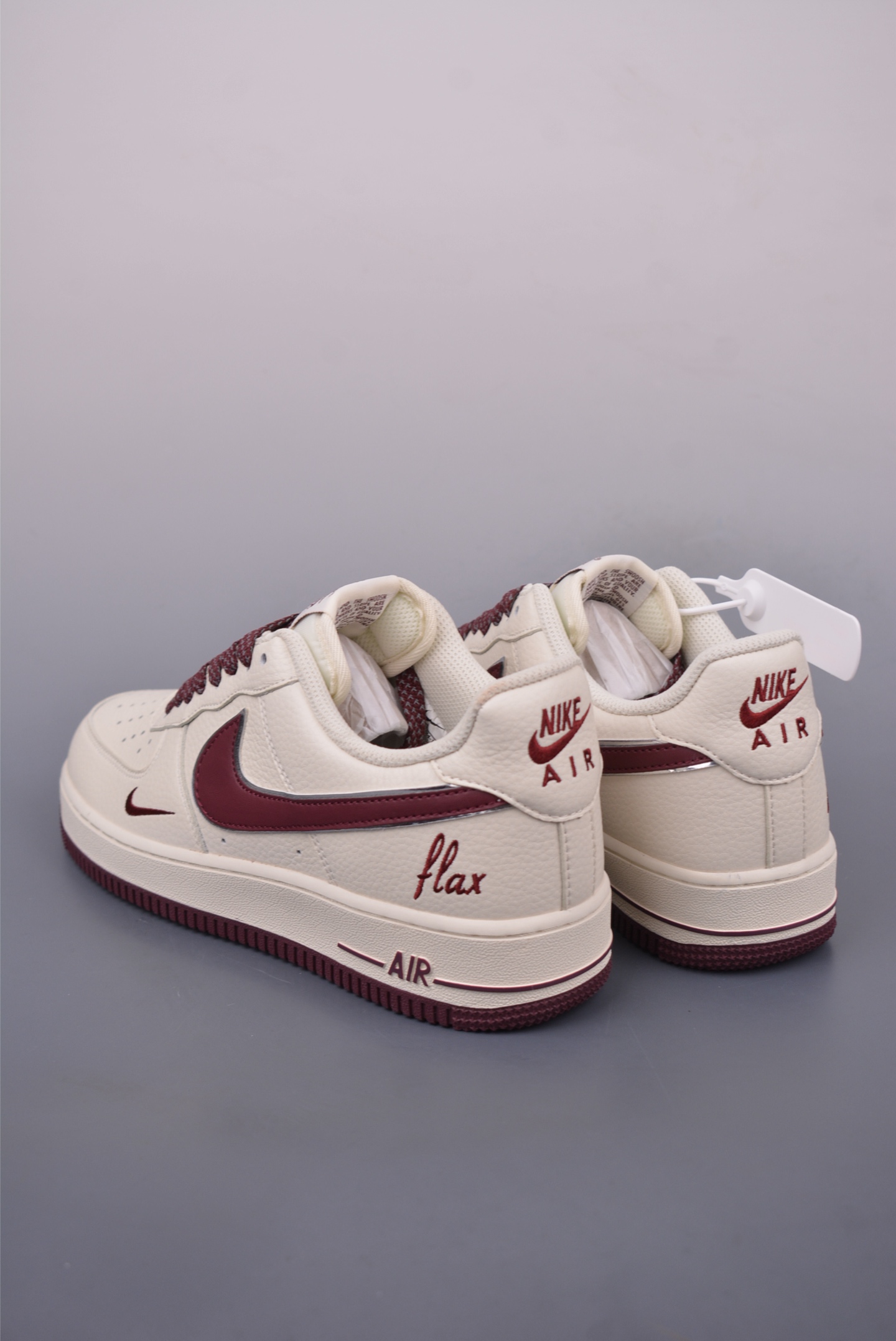 Nike Air Force 1 Low DR2024-105 - White/Burgundy - Authentic Retro Design 2 i1747226481585 4842 0 1