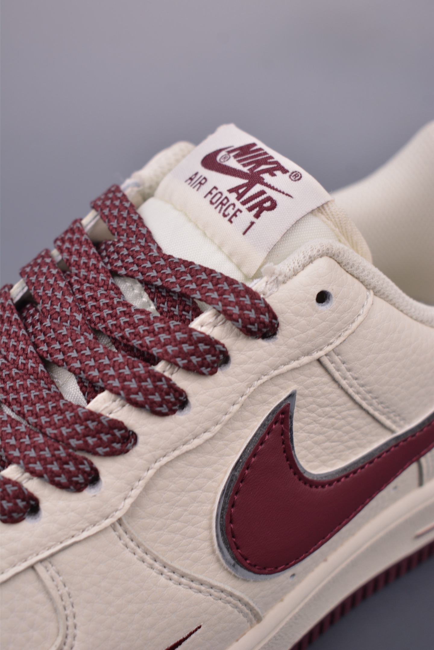 Nike Air Force 1 Low DR2024-105 - White/Burgundy - Authentic Retro Design 7 i1747226481643 1756 0 6