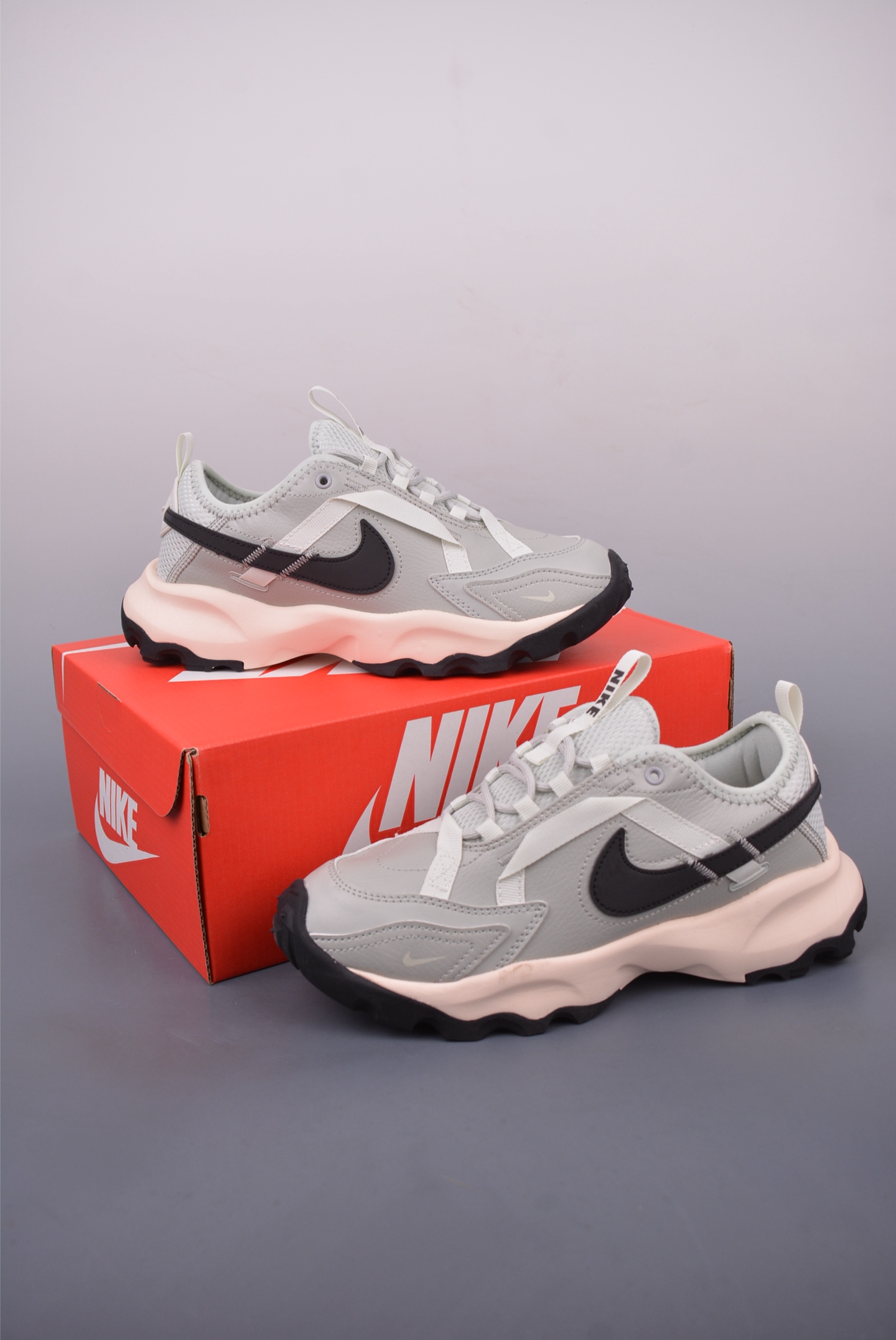 Nike TC 7900 Women's Sneaker - Gray/Pink, Cushioned, Durable and Stylish Design 5 i1747248152380 8296 0 4