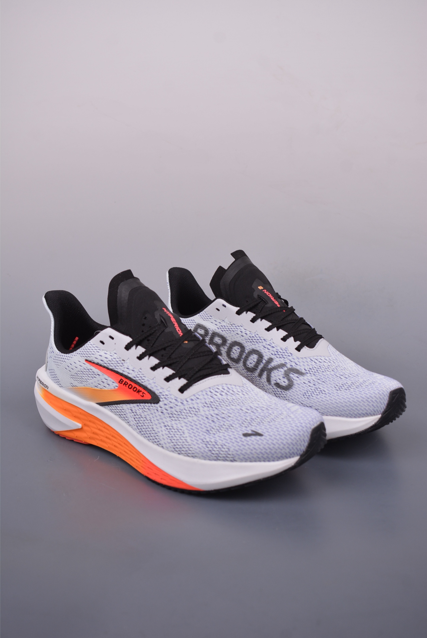 200 Brooks 布鲁克斯 Hyperion Max 2 超弹轻盈跑步鞋 低帮透气缓震支撑休闲运动慢跑鞋 1104321 3524