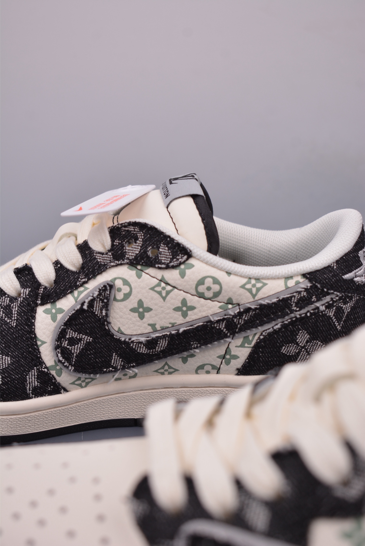 260 Fragment x Travis Scott x LV Air Jordan 1 Low 三方联名倒钩 XD0798-301