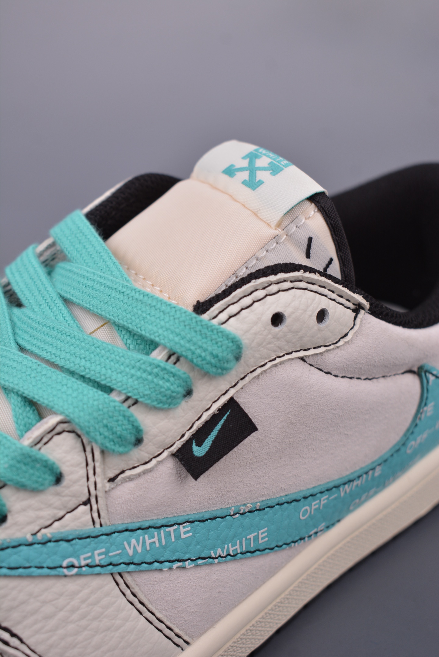 280 Fragment x Travis Scott x OFF Air Jordan 1 Low 三方联名倒钩 XZ5749-085