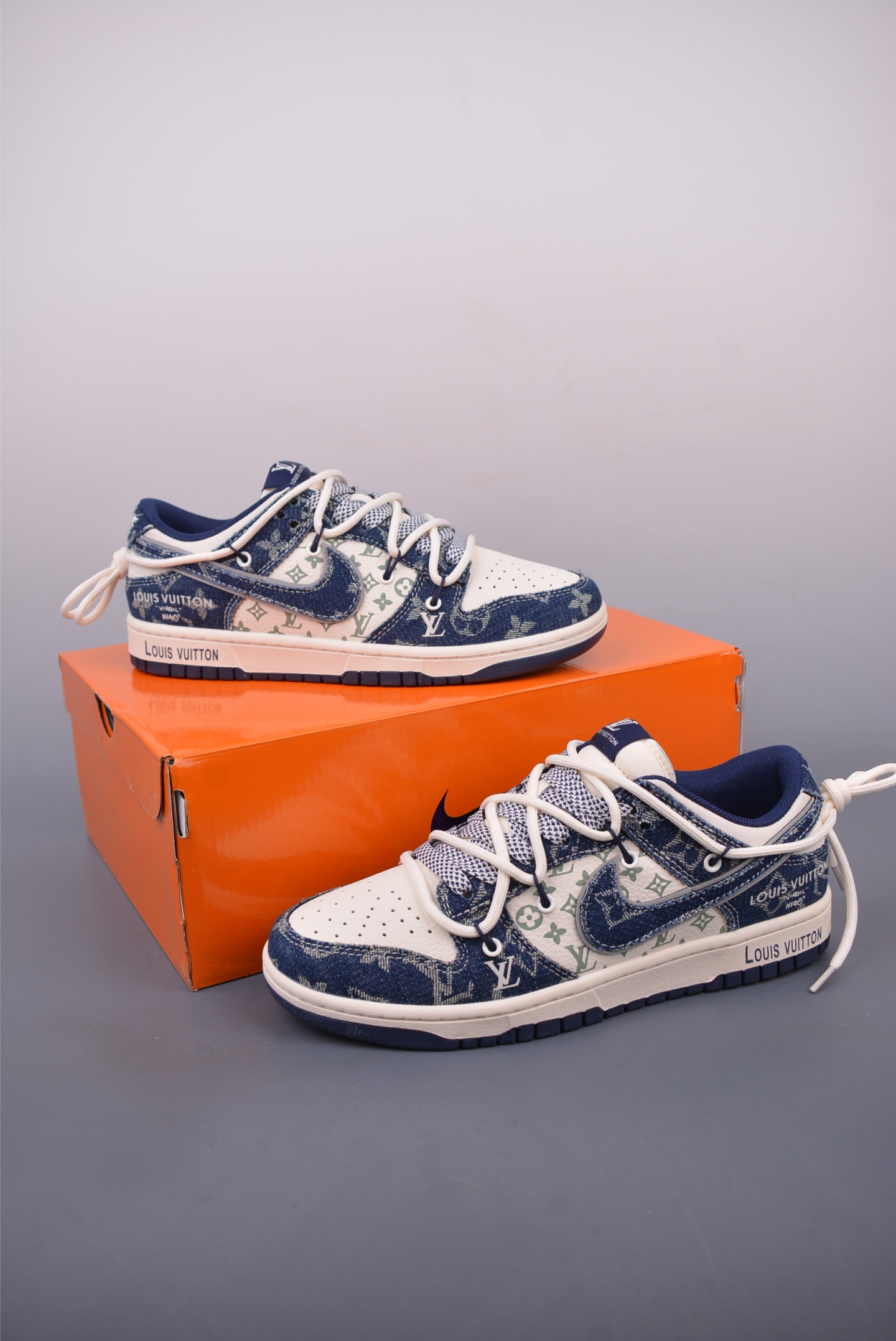 300 Nike SB Dunk Low LV联名 解构抽绳鞋带 YX5066-321