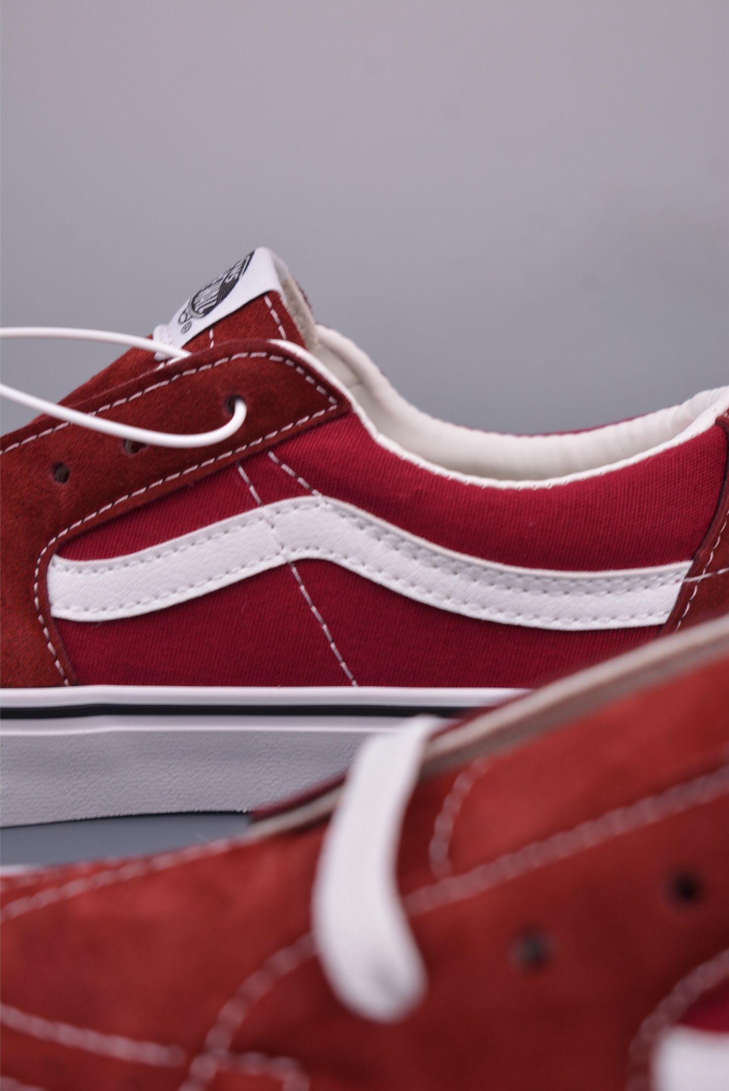 140 Vans SK8-Low 酒红 全新一代 低帮硫化帆布鞋 VN0A4UUK5U7