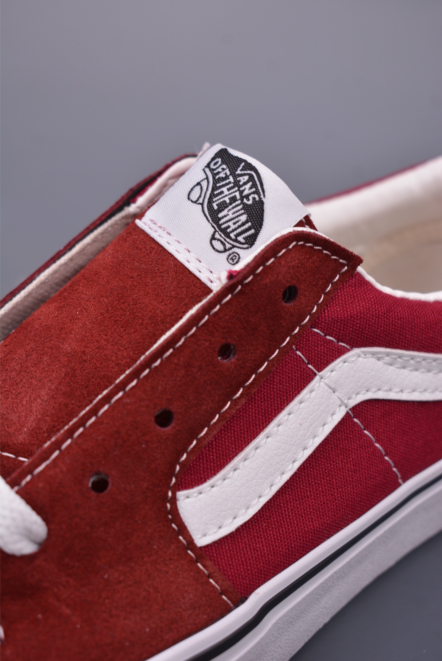 140 Vans SK8-Low 酒红 全新一代 低帮硫化帆布鞋 VN0A4UUK5U7