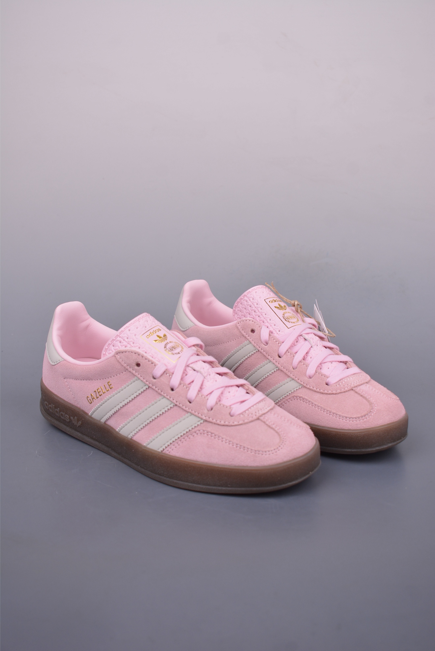 Adidas Originals Gazelle Indoor Low-Top Sneakers - Pink, Comfortable, Durable 1 i1747439692492 6828 0 0