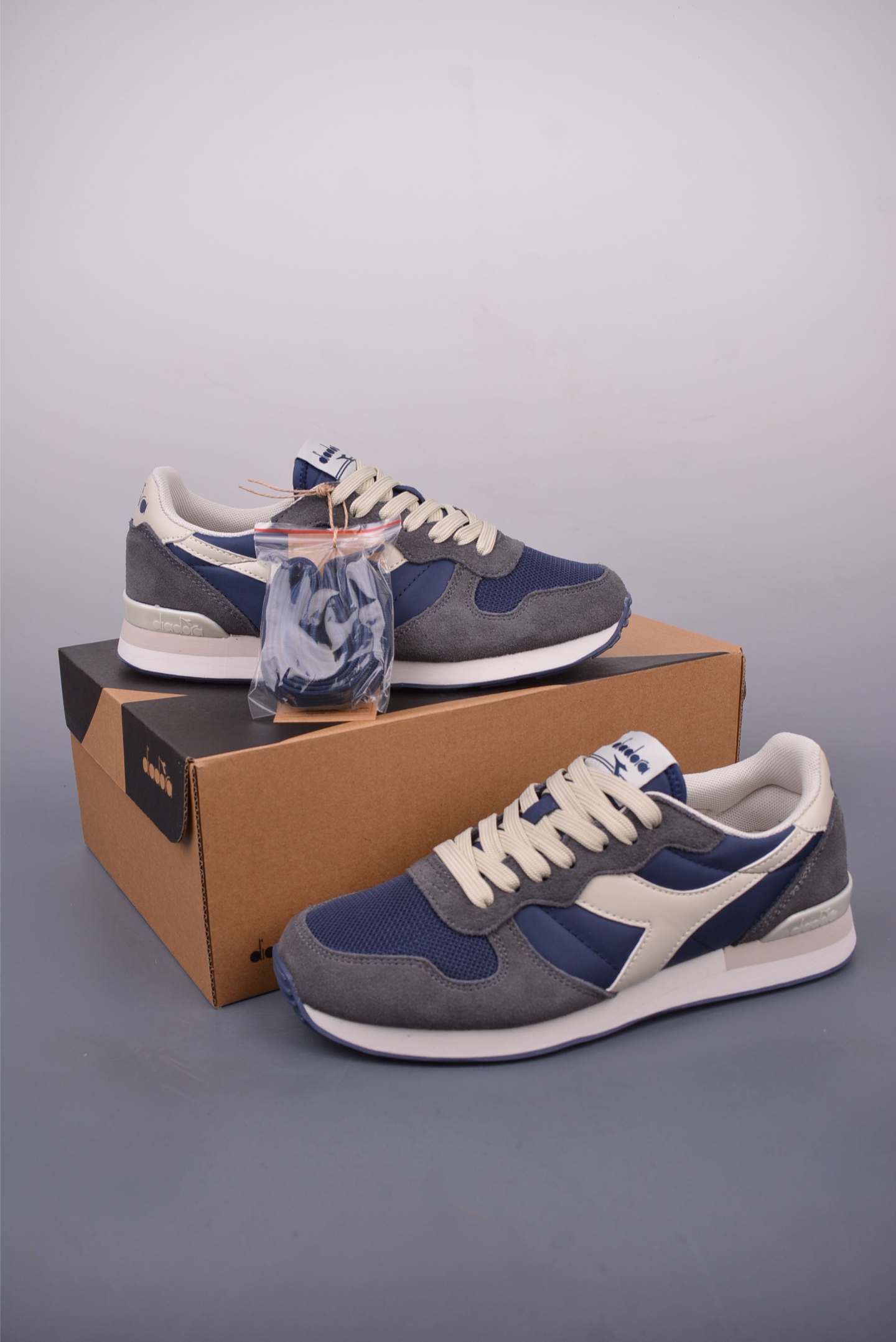 Diadora Camaro Retro Running Shoes - Polyester, Suede, and Leather Sneakers 6 i1747440124295 7765 0 4