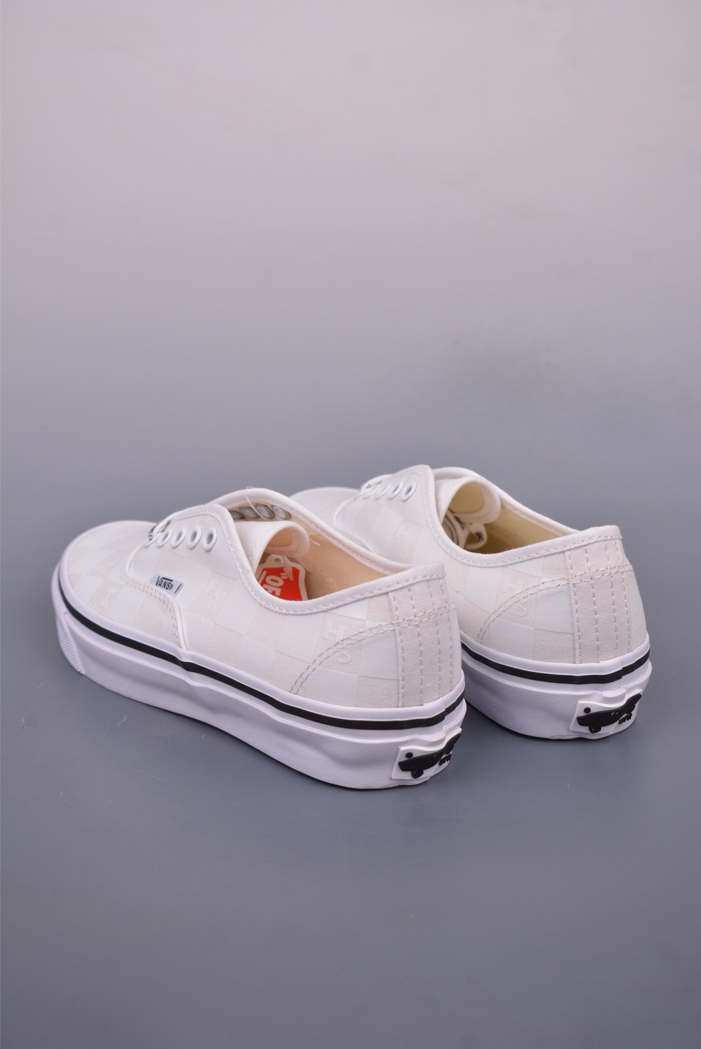 HommeGirls x Vans Authentic 44 White Checkerboard Sneakers - VN000EEUCCZ 3 i1747440222857 2702 0 1