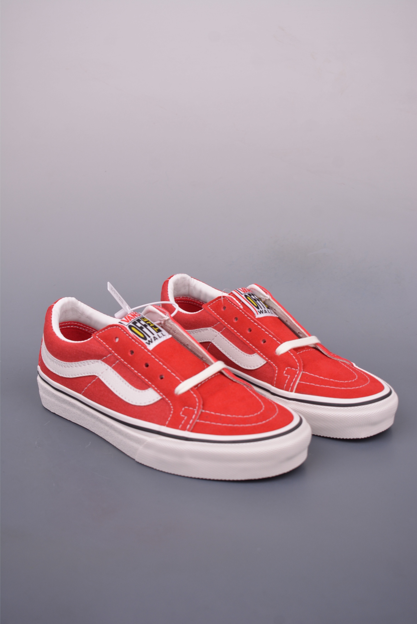 140 Vans SK8-Low 红白 全新一代 低帮硫化帆布鞋 VN0A4UWIX