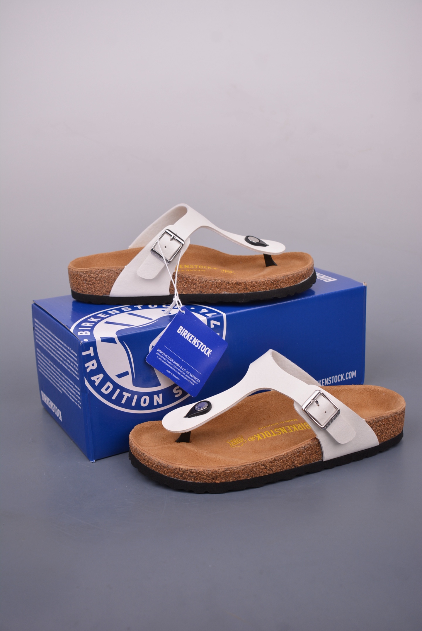 Birkenstock Milano White Thong Sandals with Cork Footbed (Sizes 35-45) 5 i1747440481789 8561 0 4