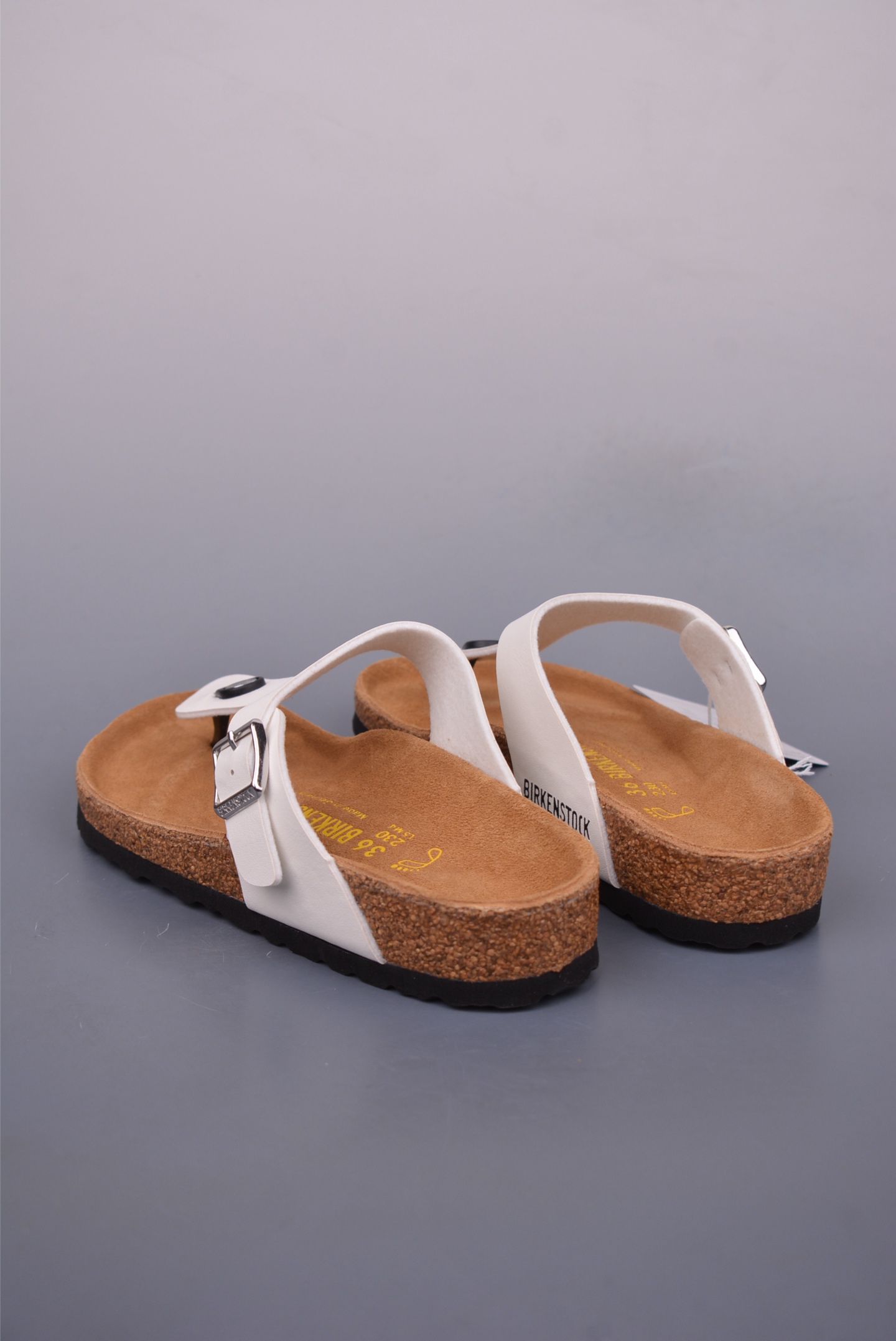 Birkenstock Milano White Thong Sandals with Cork Footbed (Sizes 35-45) 2 i1747440491800 7130 0 1
