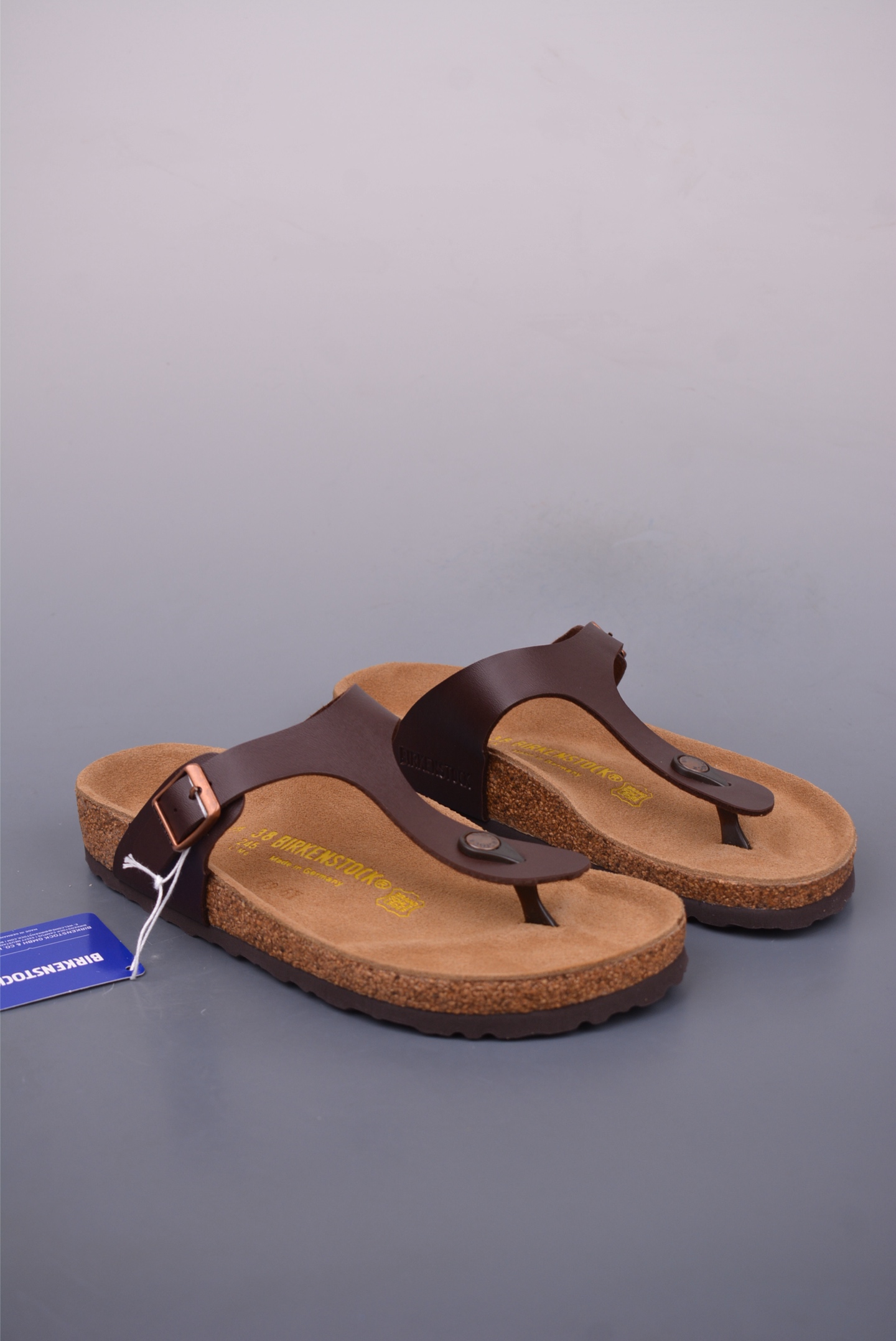 Birkenstock Milano Leather Thong Sandals with Cork Footbed, Unisex 1 i1747440502305 5605 0 0