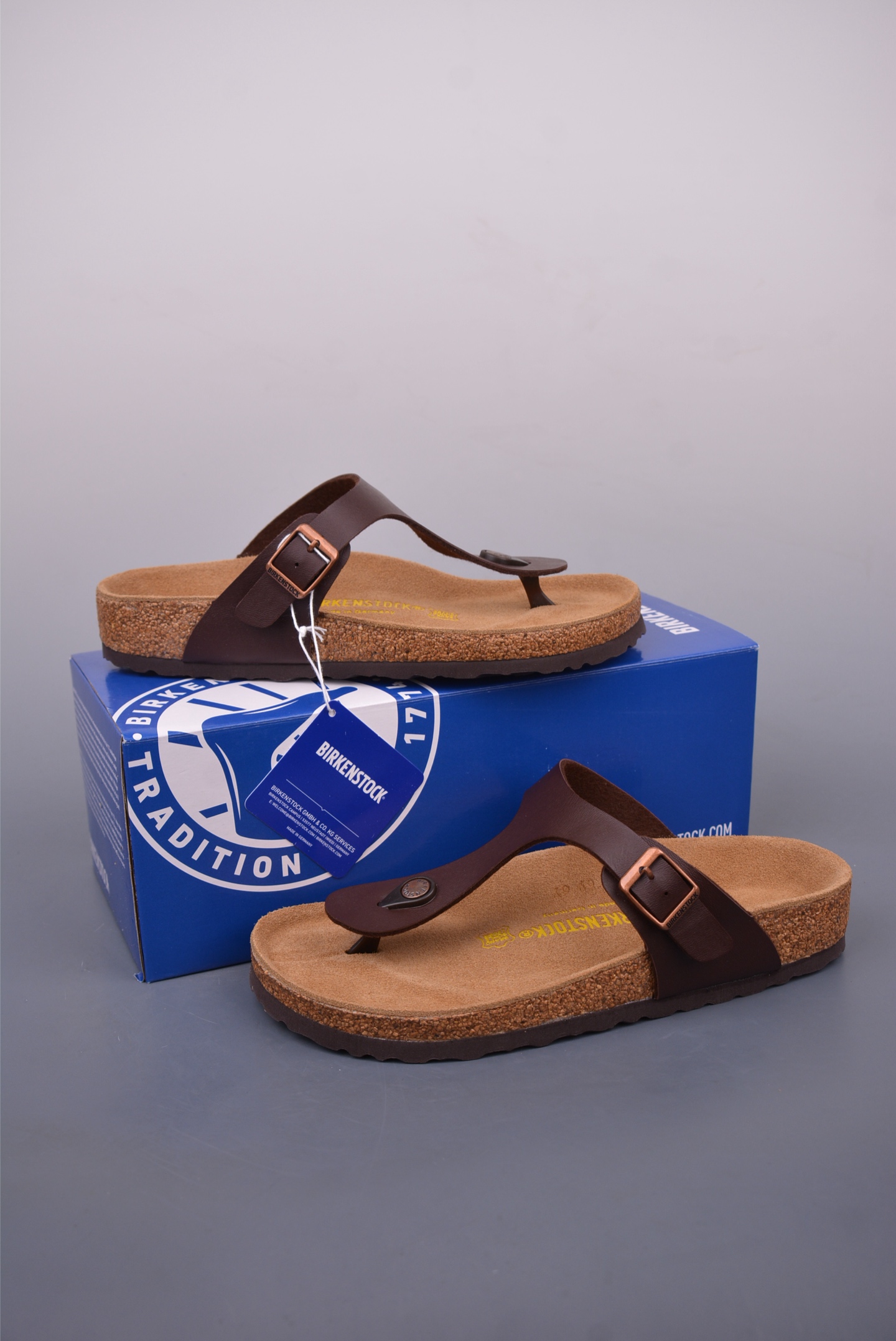 Birkenstock Milano Leather Thong Sandals with Cork Footbed, Unisex 5 i1747440509360 5984 0 4
