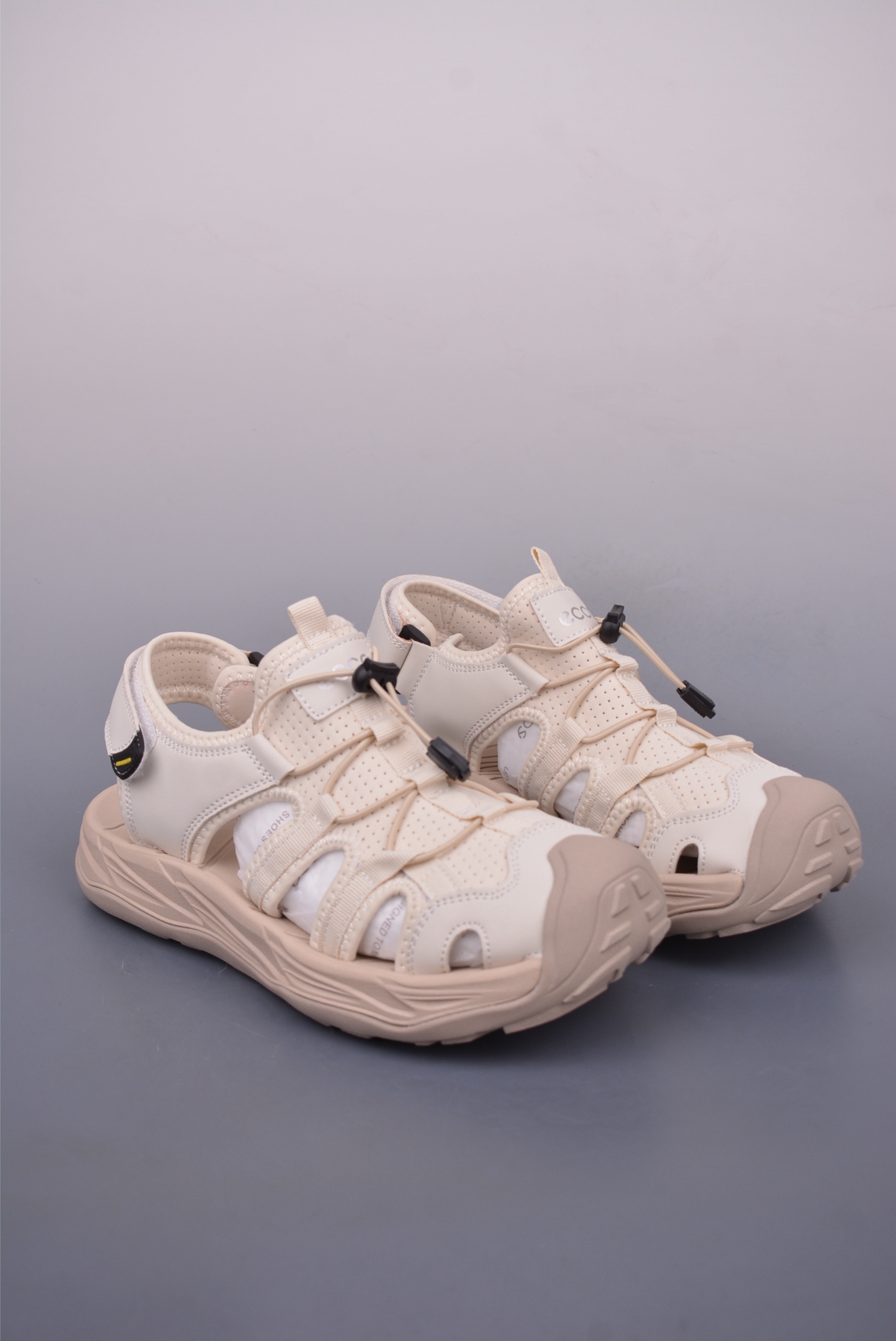 ECCO Outdoor Recreational Hiking Sandals Athletic Beach Shoes - Beige 2 i1747440850917 4264 0 0