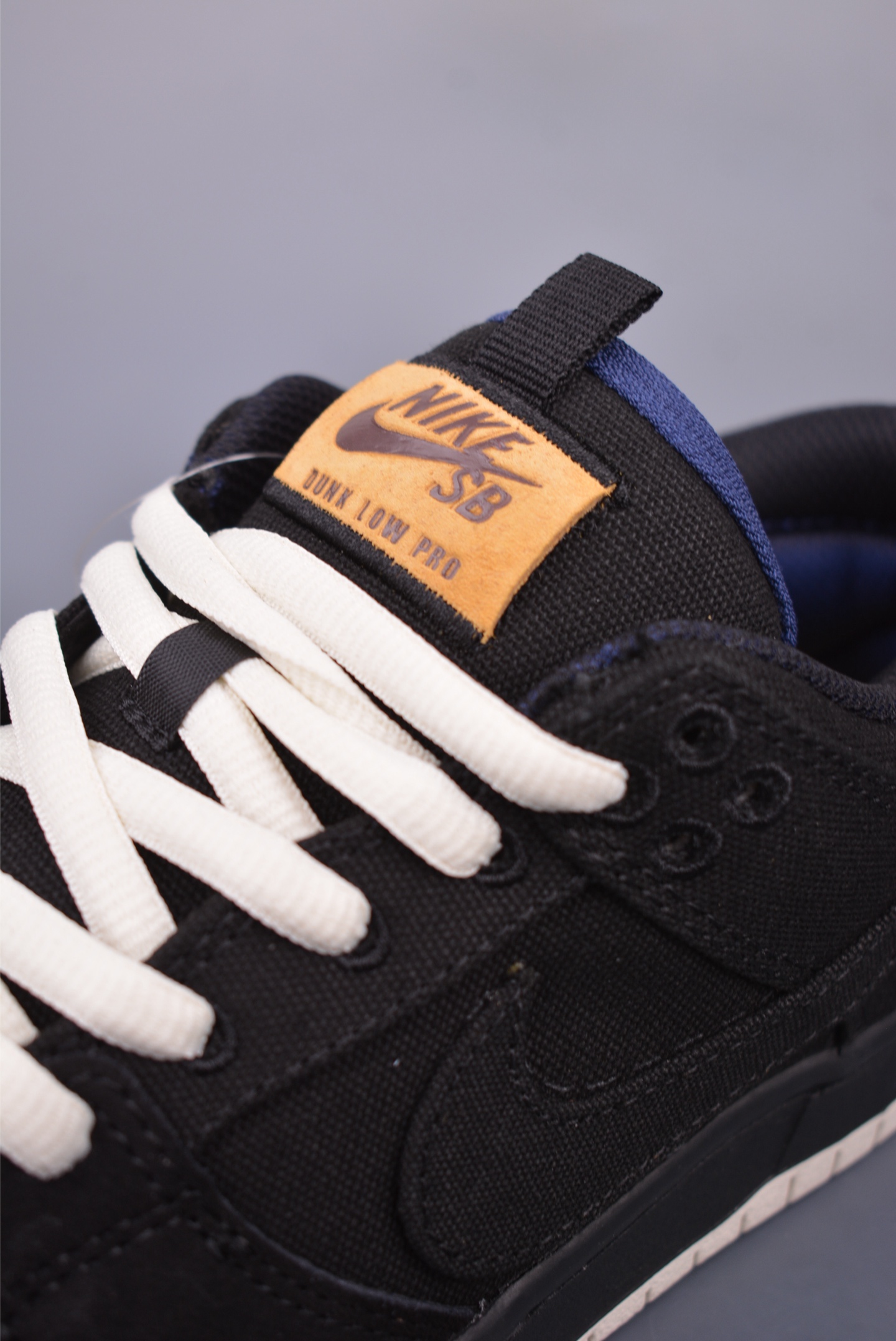 Nike SB Dunk Low Black White Blue Canvas Premium Quality Sneakers DX6775-400 7 i1747441360537 3868 0 6
